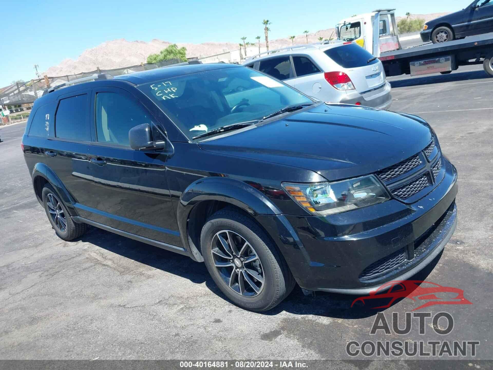 DODGE JOURNEY 2017 - 3C4PDCAB6HT637915