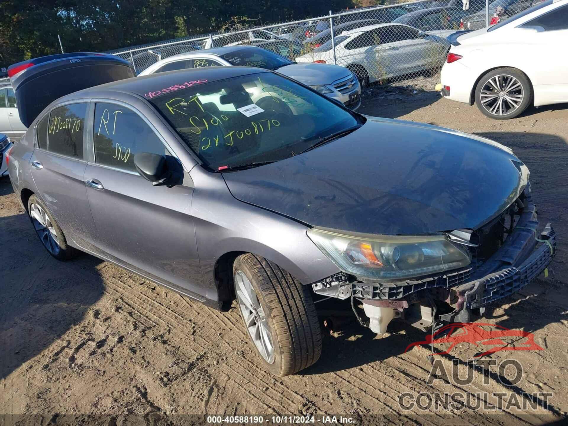 HONDA ACCORD 2014 - 1HGCR2E58EA174727