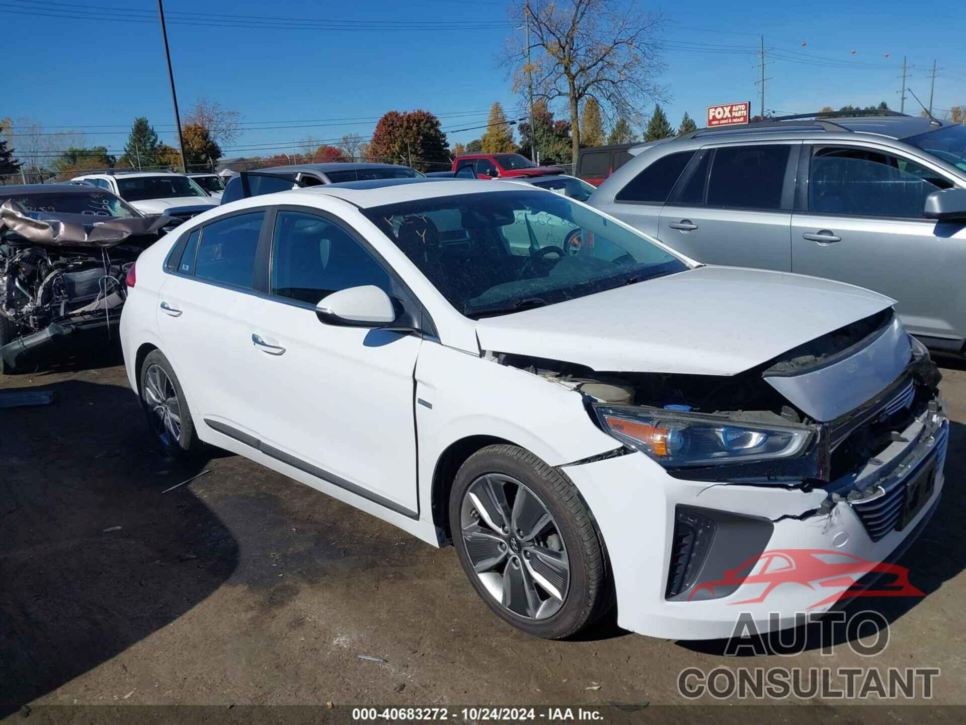 HYUNDAI IONIQ HYBRID 2018 - KMHC05LCXJU064990