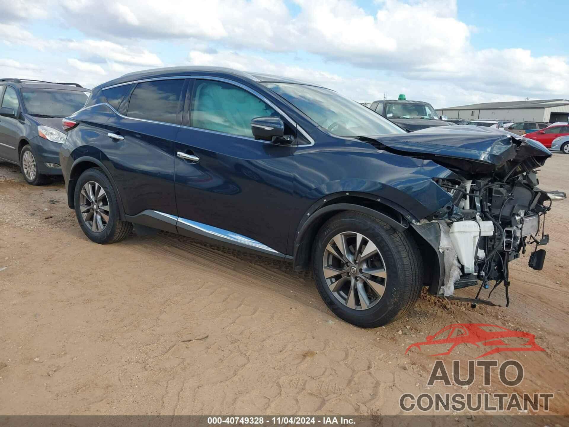 NISSAN MURANO 2015 - 5N1AZ2MG5FN258809