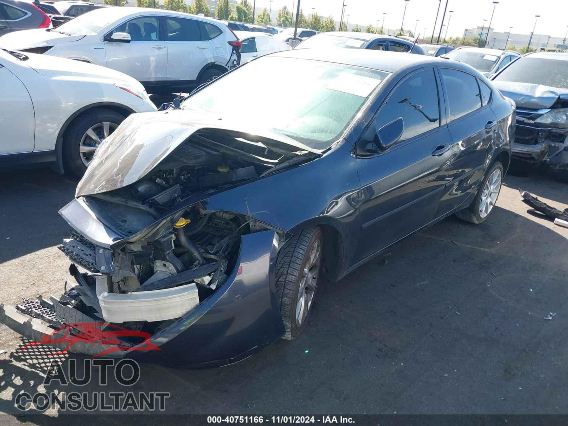 DODGE DART 2013 - 1C3CDFBA2DD309367