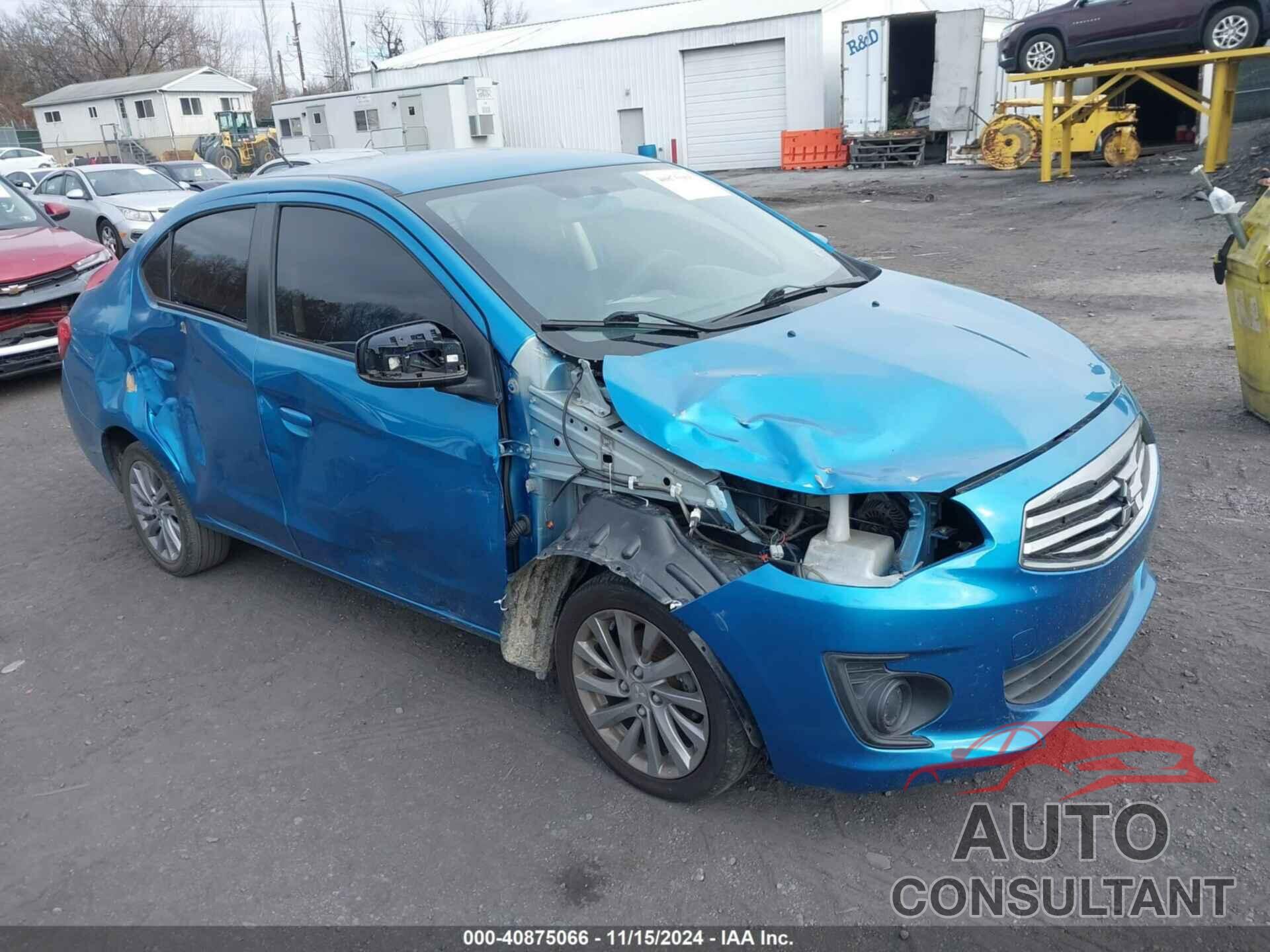 MITSUBISHI MIRAGE G4 2018 - ML32F3FJ5JHF13794