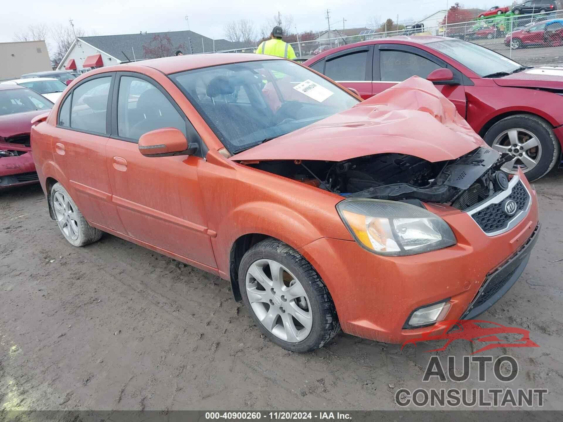 KIA RIO 2010 - KNADH4A33A6651757