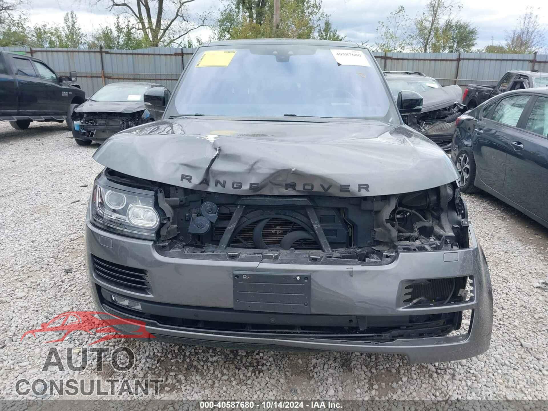 LAND ROVER RANGE ROVER 2017 - SALGS2FE5HA324499