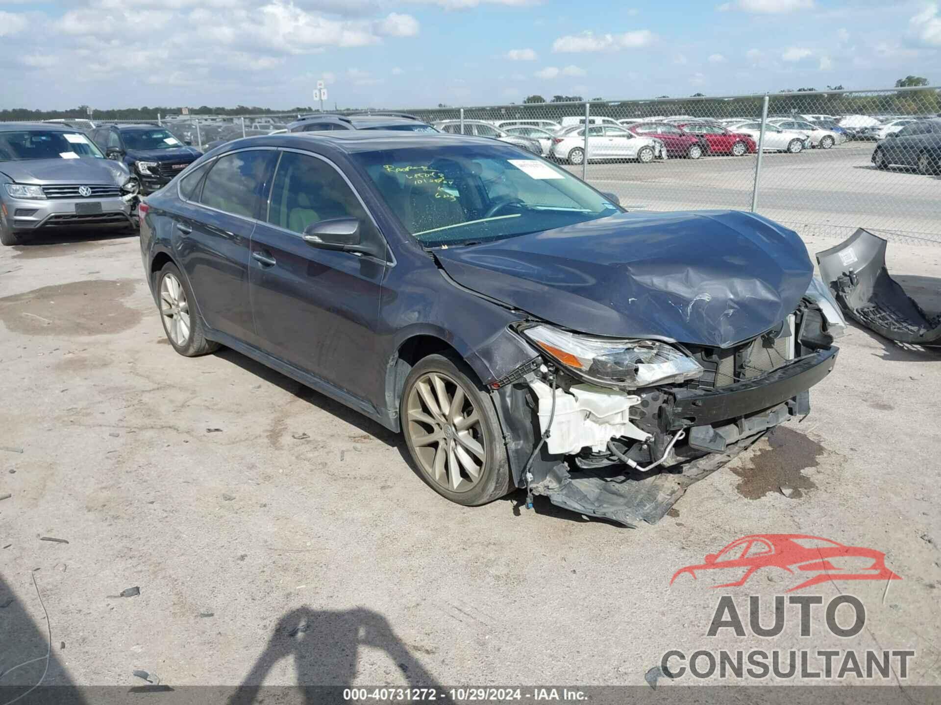TOYOTA AVALON 2013 - 4T1BK1EBXDU075978
