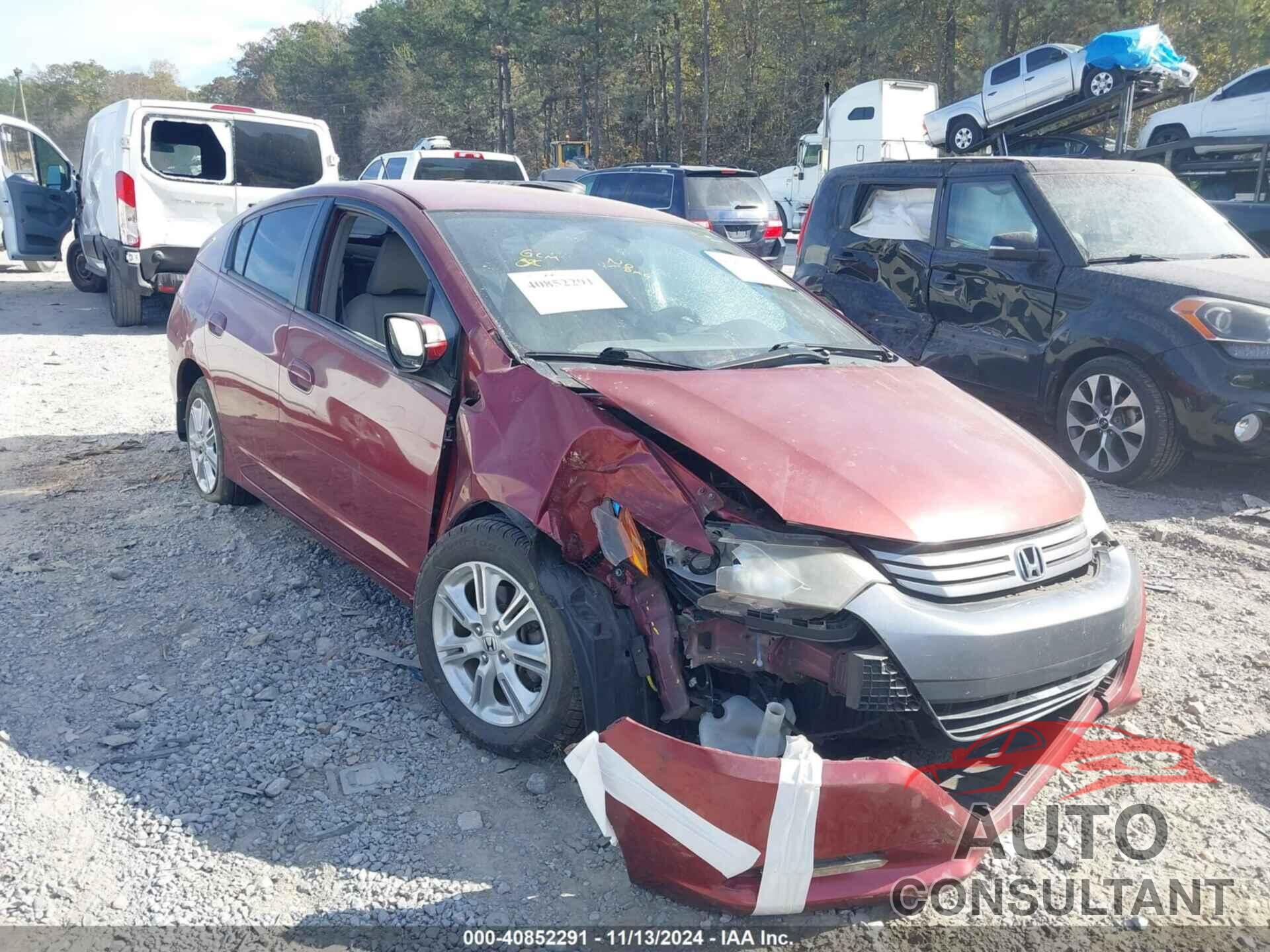 HONDA INSIGHT 2010 - JHMZE2H72AS041420