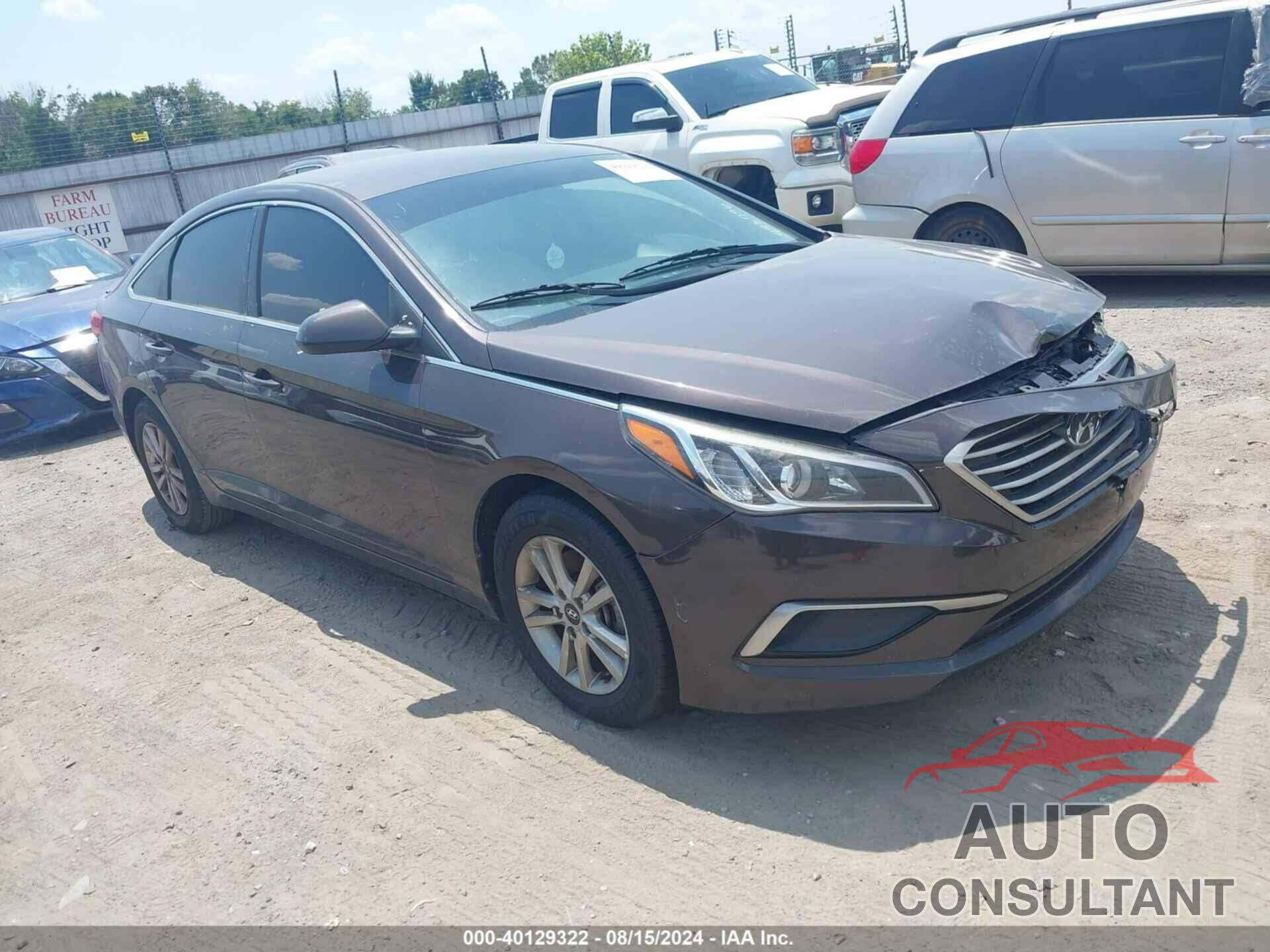 HYUNDAI SONATA 2017 - 5NPE24AF7HH493796