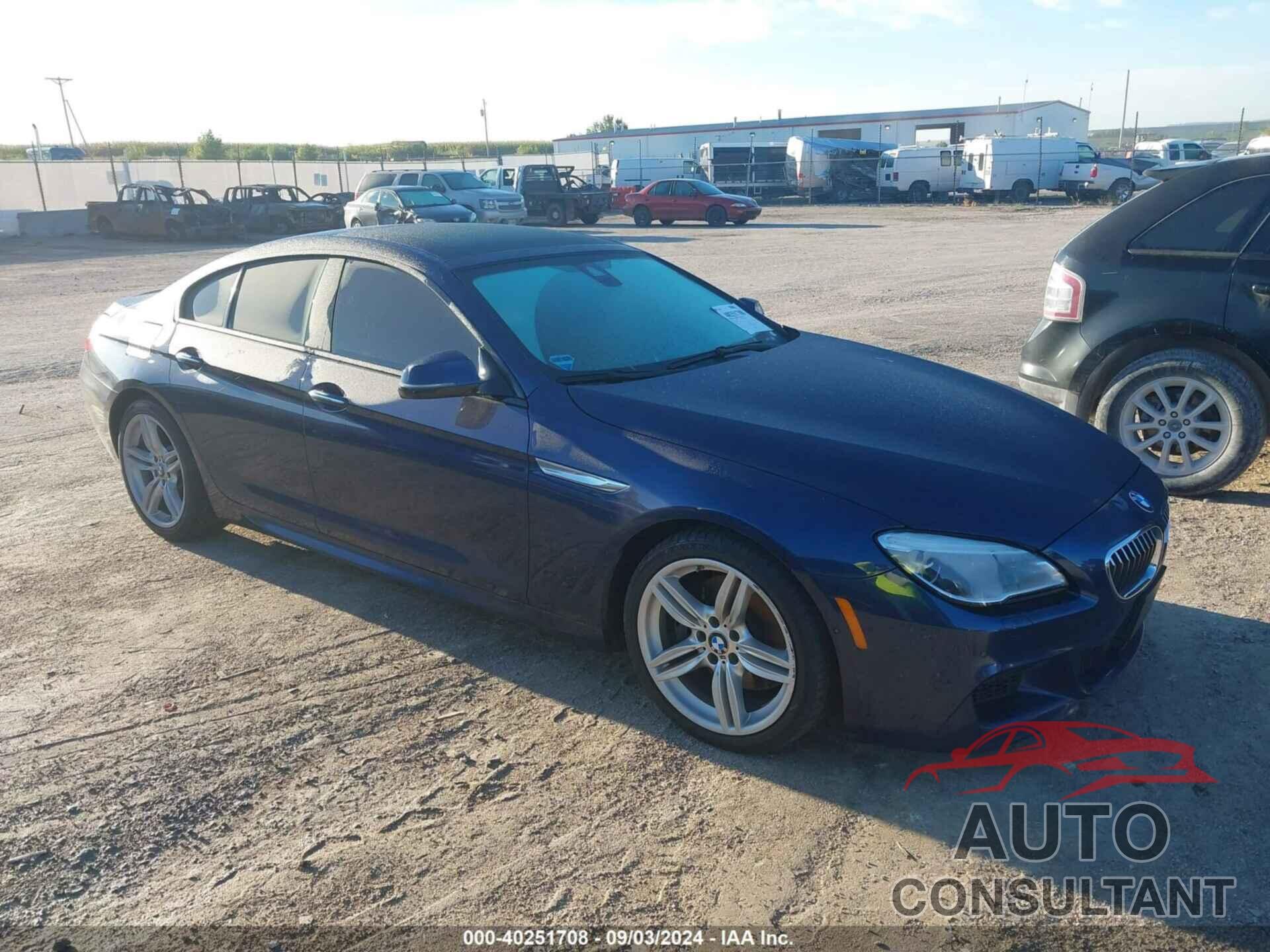 BMW 640I GRAN COUPE 2016 - WBA6D2C51GGT65576