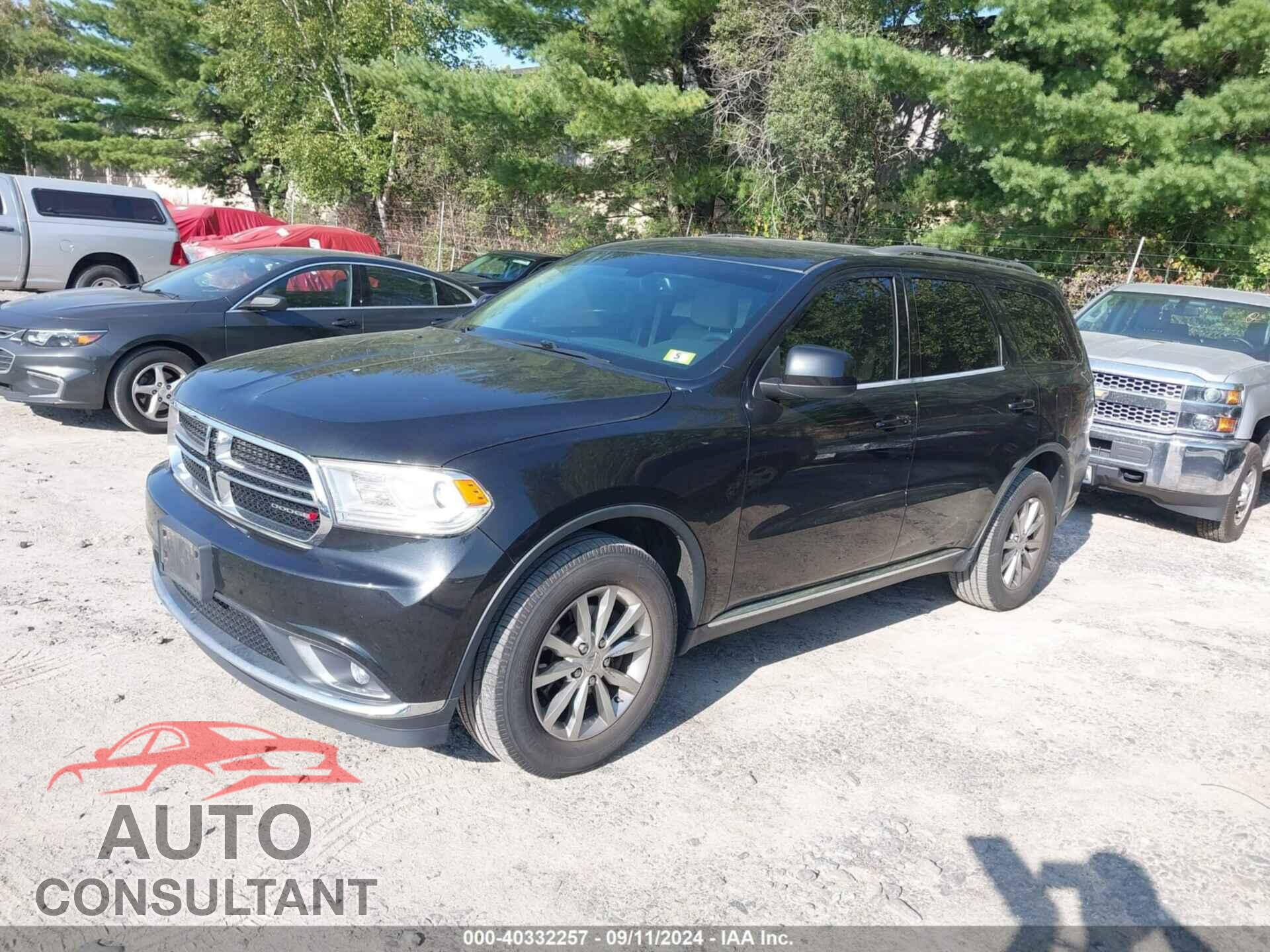 DODGE DURANGO 2016 - 1C4RDJAG4GC449140