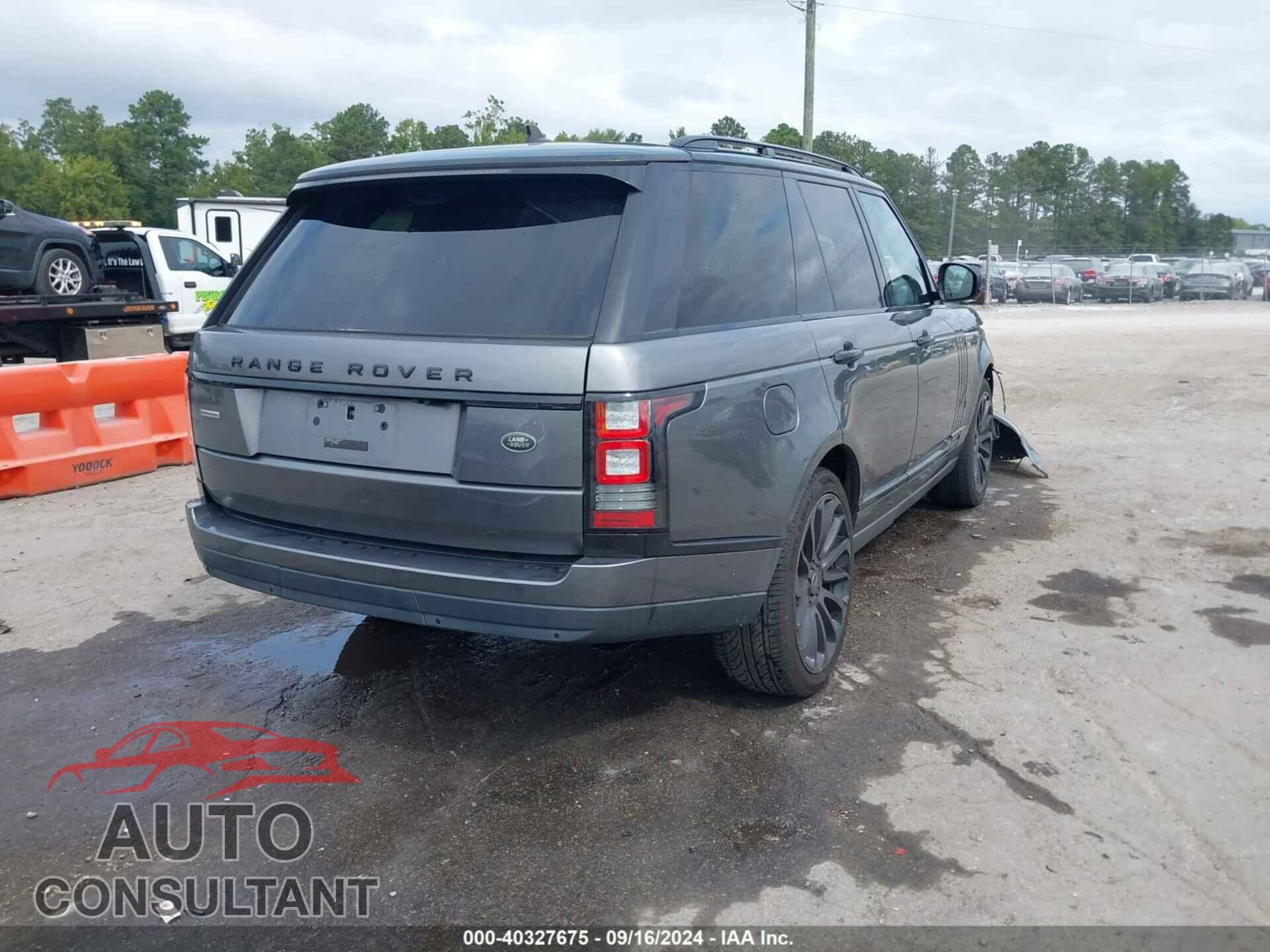 LAND ROVER RANGE ROVER 2016 - SALGS2EF3GA257703