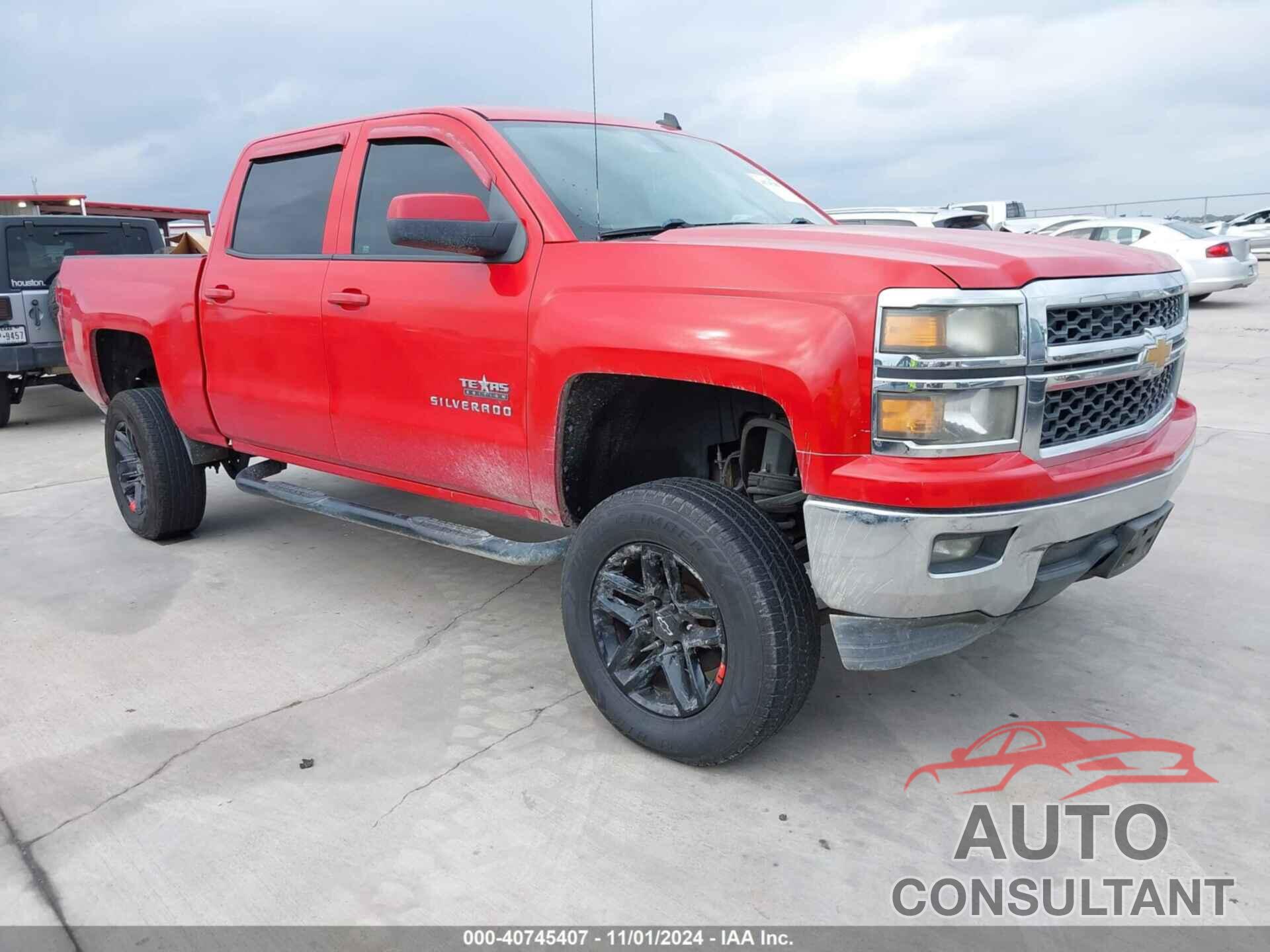 CHEVROLET SILVERADO 1500 2014 - 3GCPCREC7EG130003