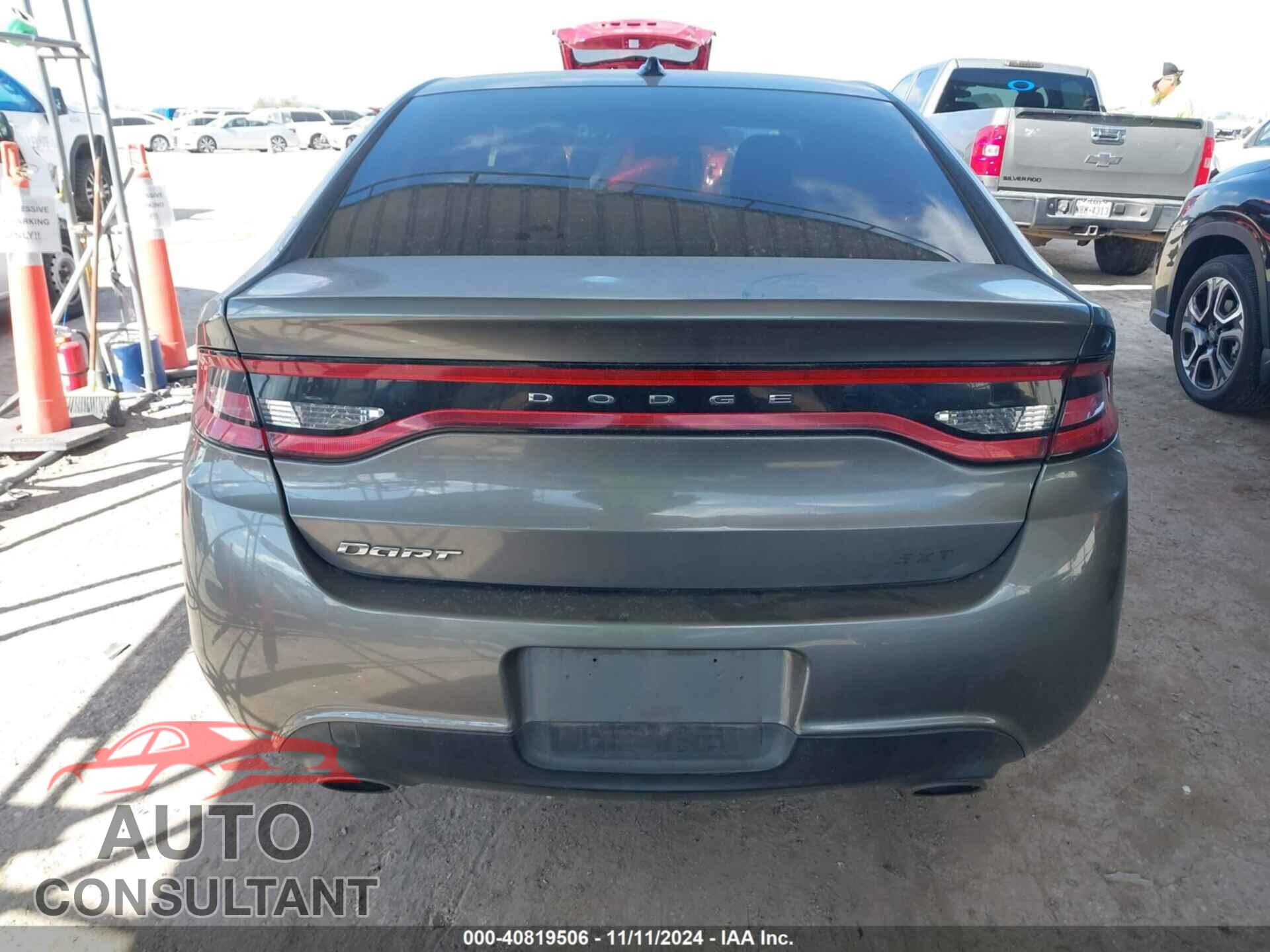 DODGE DART 2013 - 1C3CDFBA3DD310317