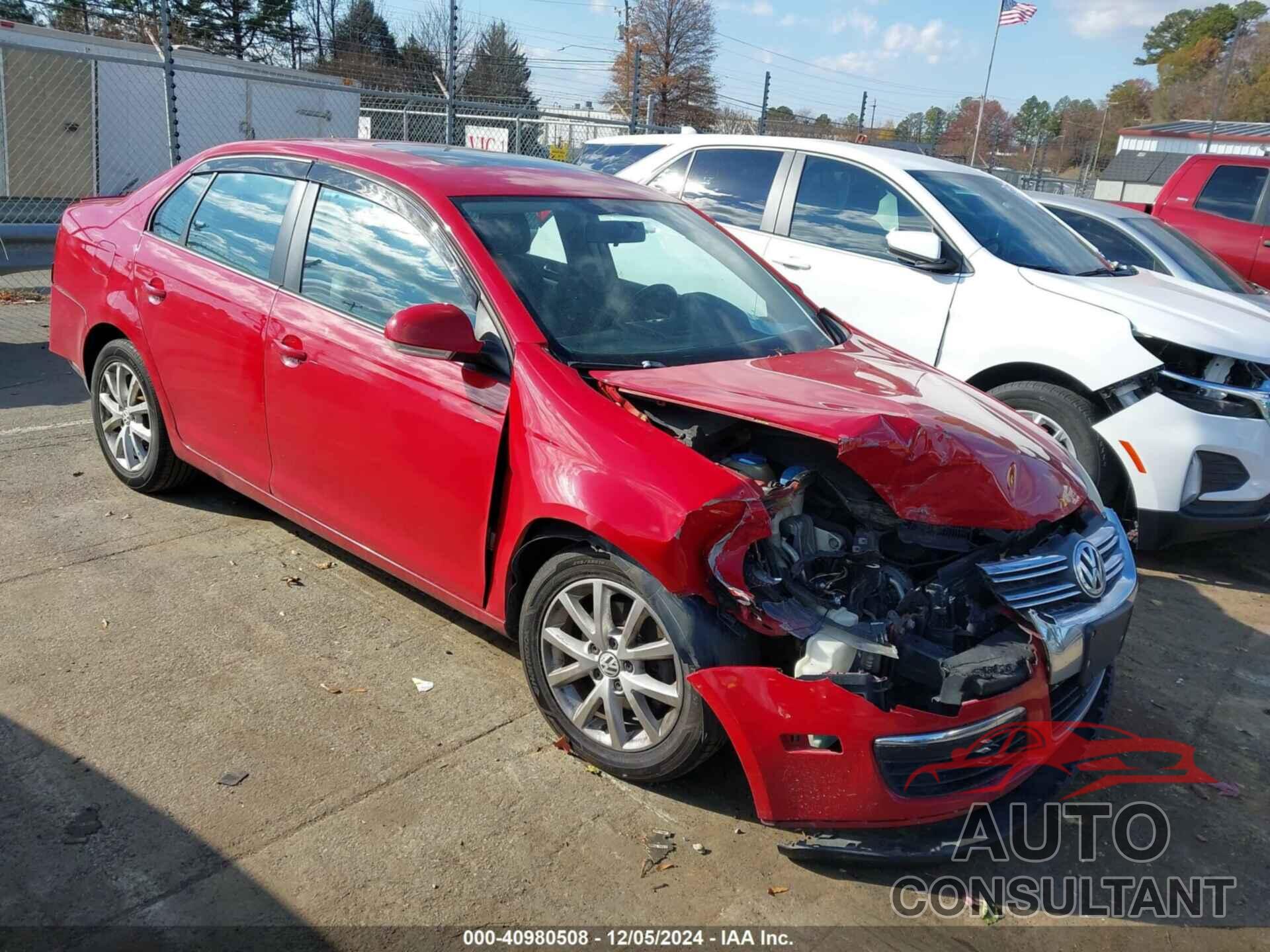 VOLKSWAGEN JETTA 2010 - 3VWRX7AJ8AM162537