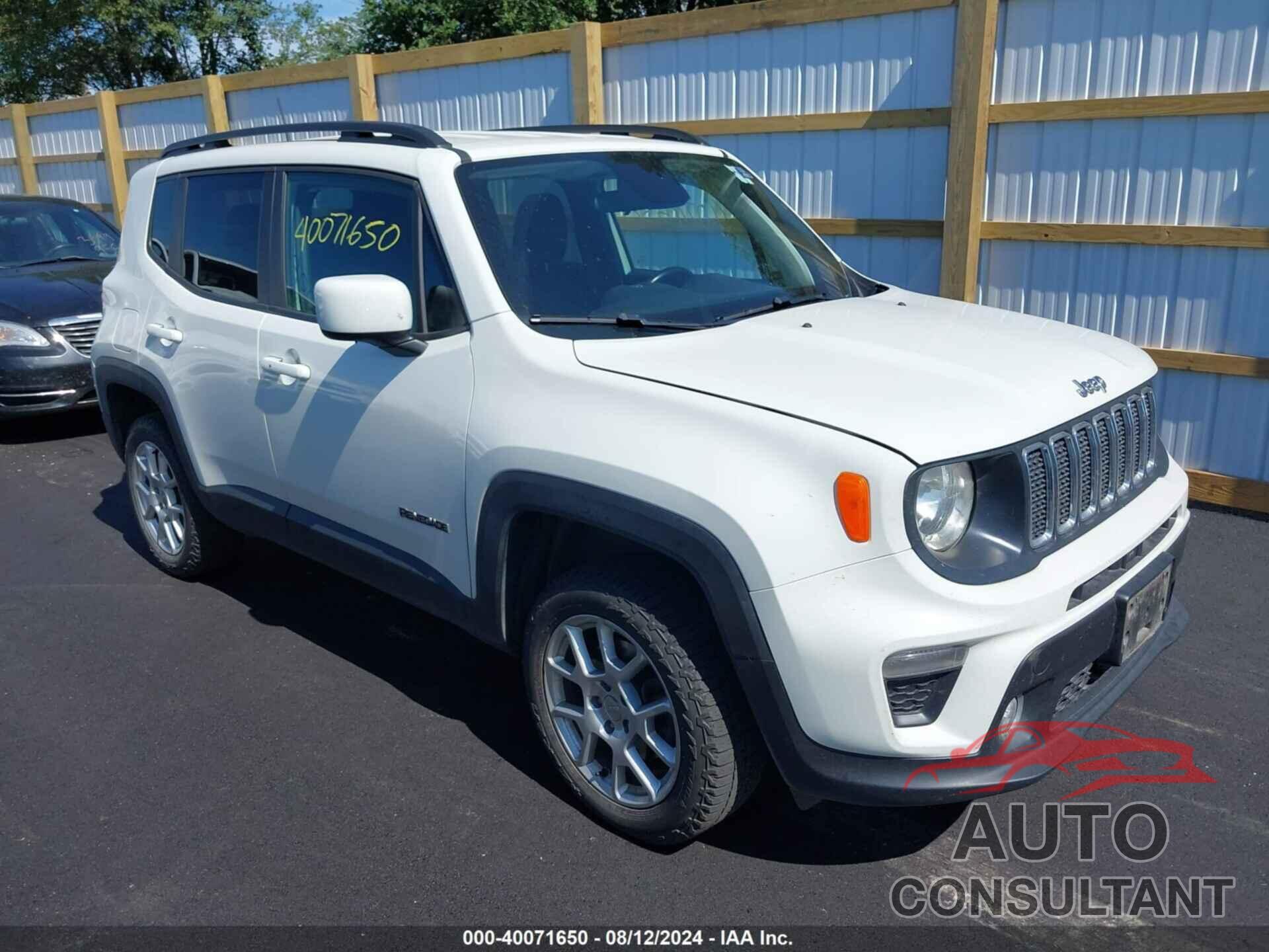 JEEP RENEGADE 2019 - ZACNJBBB8KPJ98429