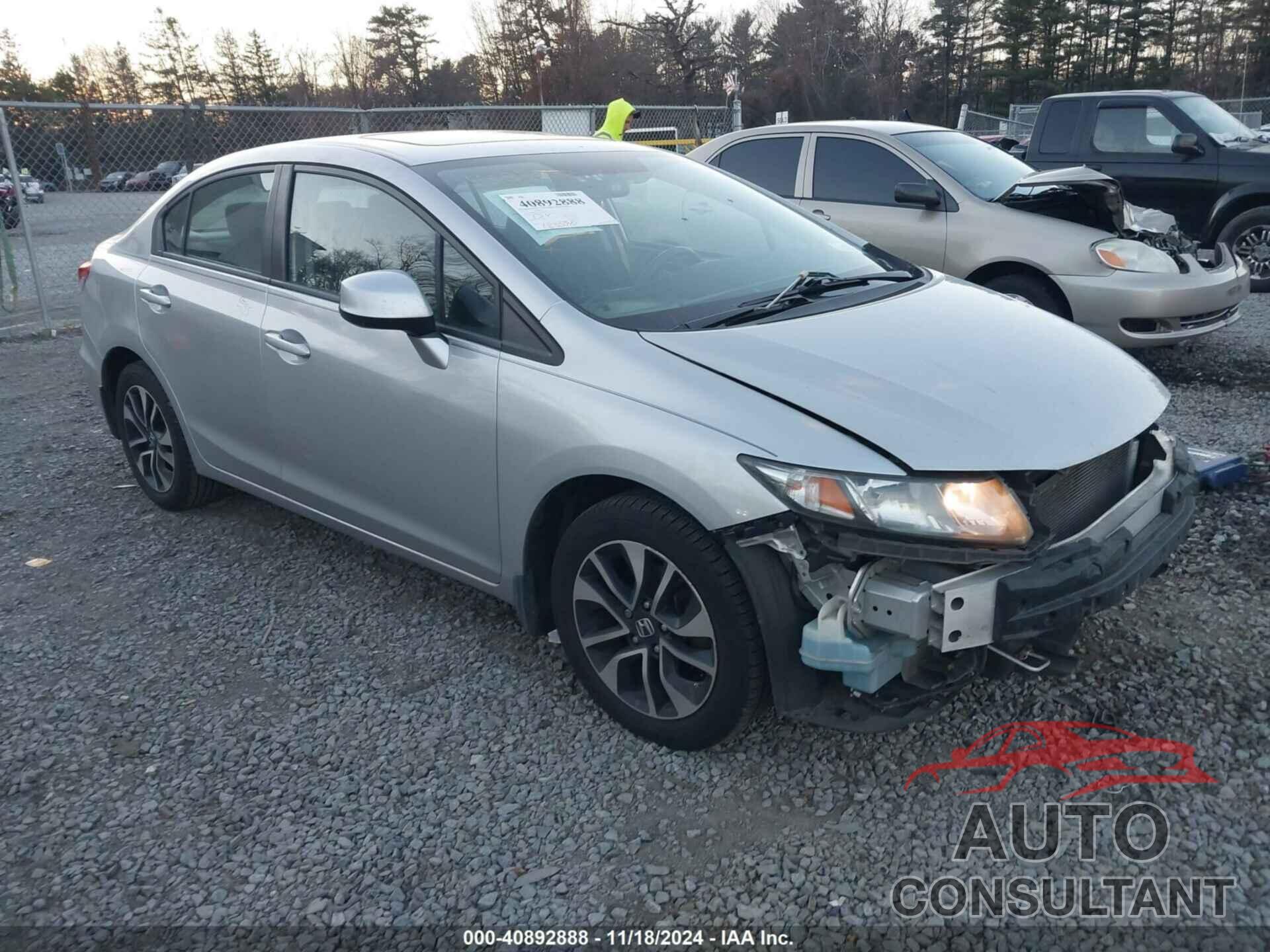 HONDA CIVIC 2013 - 19XFB2F81DE270400