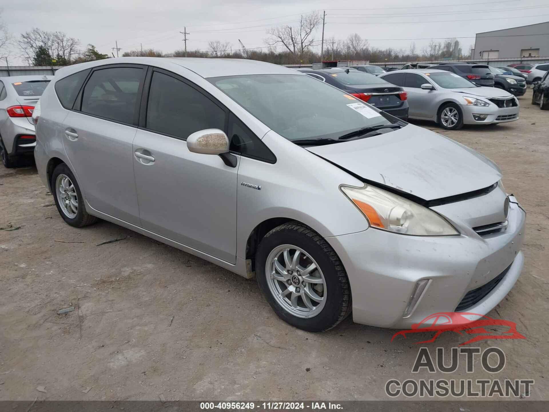 TOYOTA PRIUS V 2012 - JTDZN3EU3C3043207