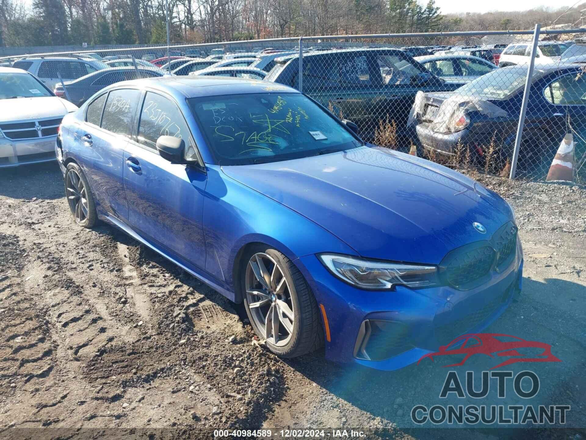 BMW 3 SERIES 2022 - 3MW5U9J09N8C40199