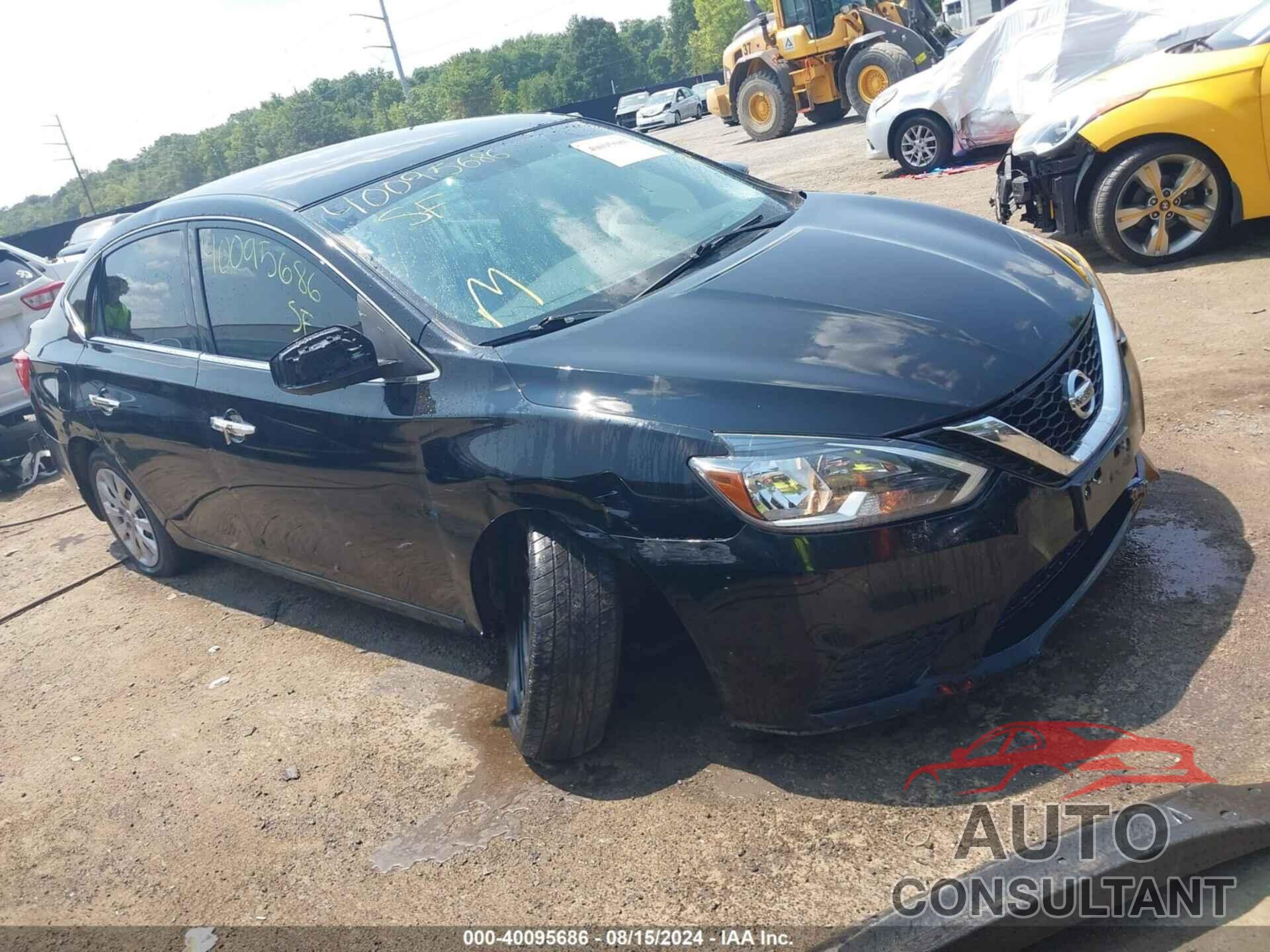 NISSAN SENTRA 2019 - 3N1AB7AP7KY208522