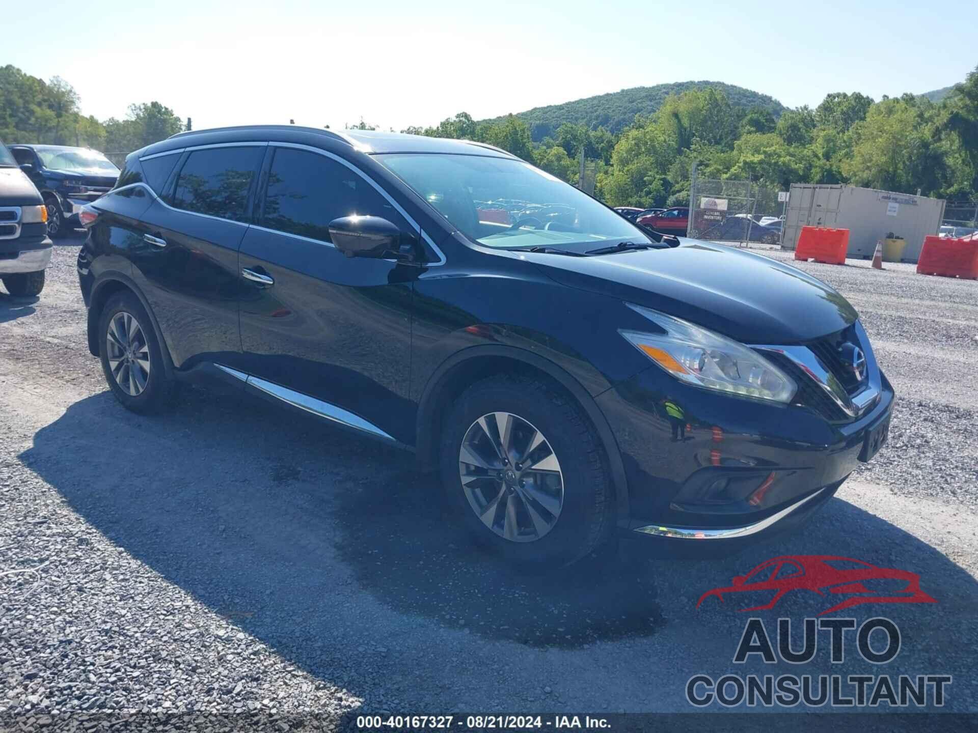 NISSAN MURANO 2017 - 5N1AZ2MHXHN198506