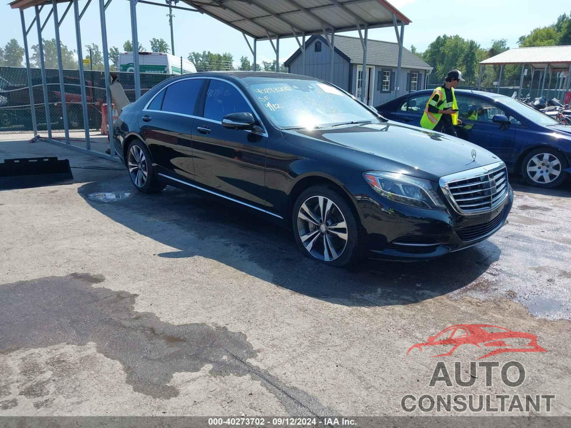 MERCEDES-BENZ S 550 2016 - WDDUG8FB5GA238490