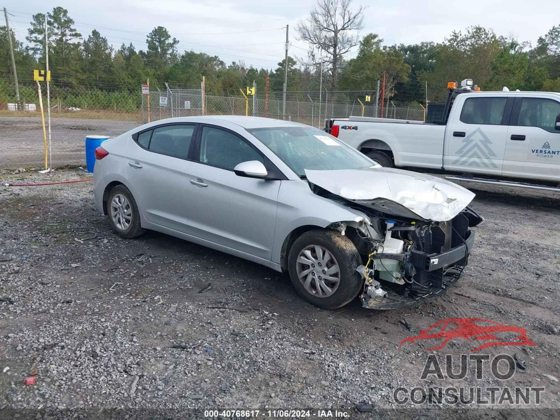 HYUNDAI ELANTRA 2018 - 5NPD74LF5JH223594