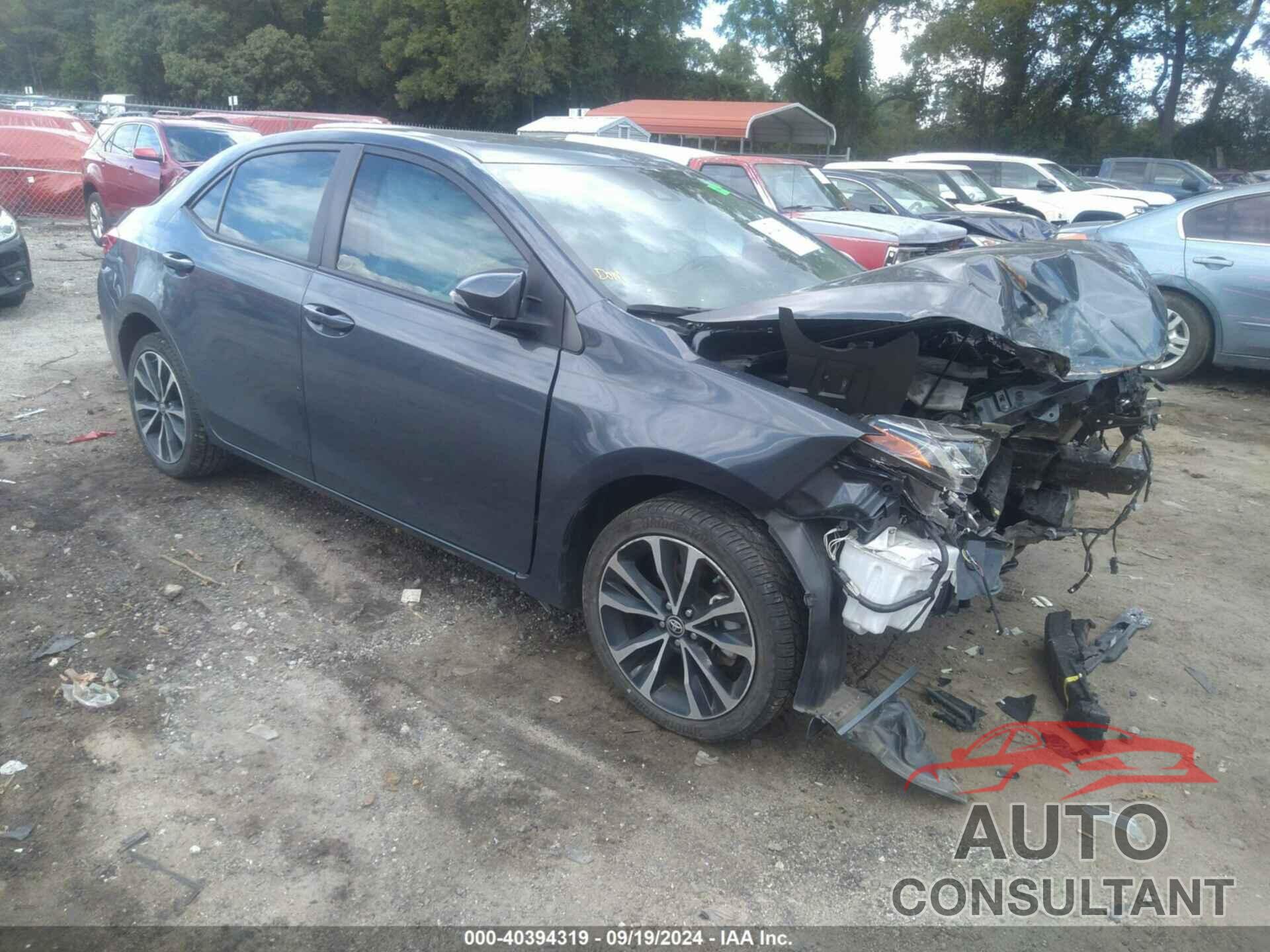 TOYOTA COROLLA 2019 - 5YFBURHE7KP904955