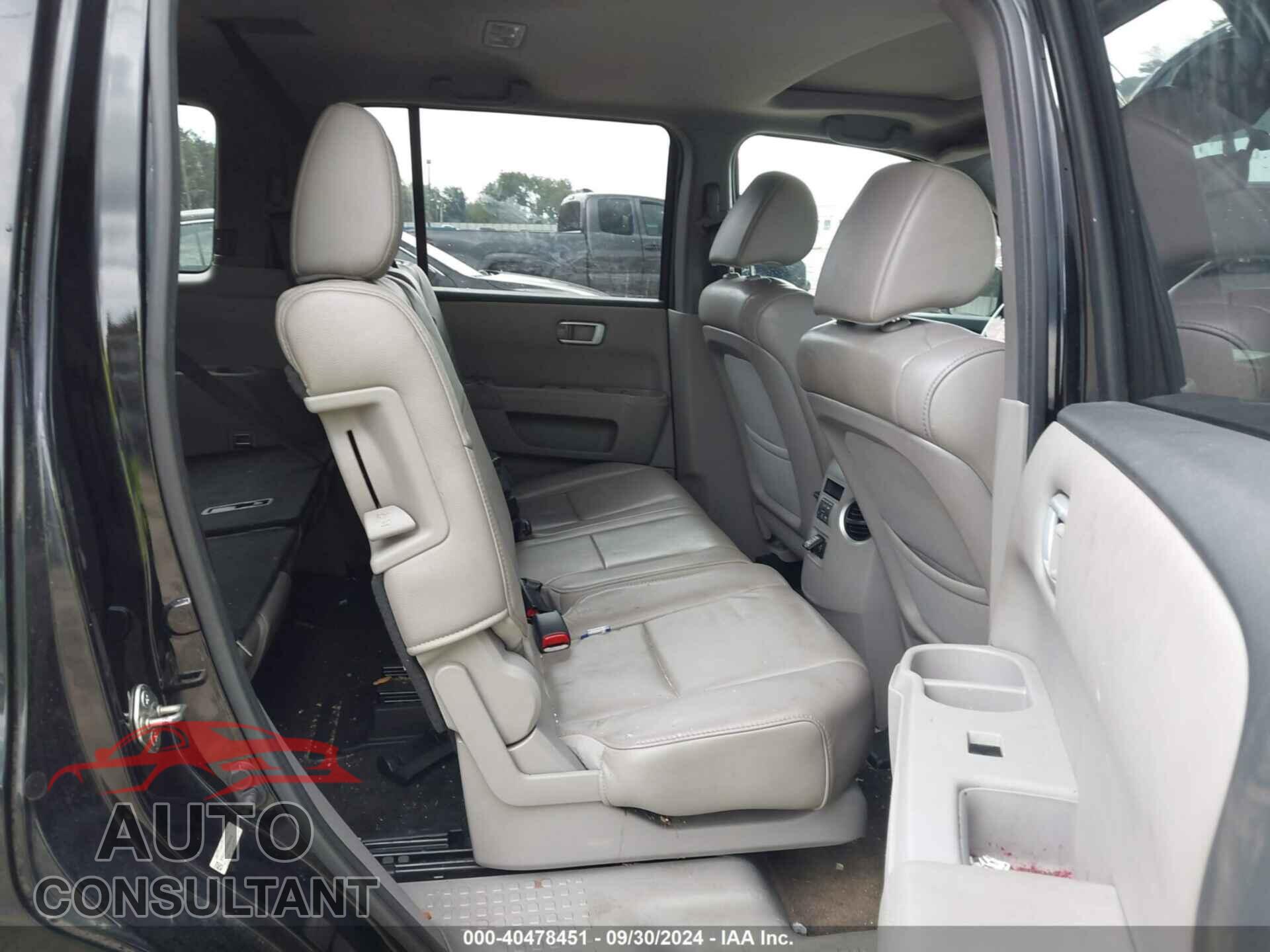 HONDA PILOT 2013 - 5FNYF3H54DB042486