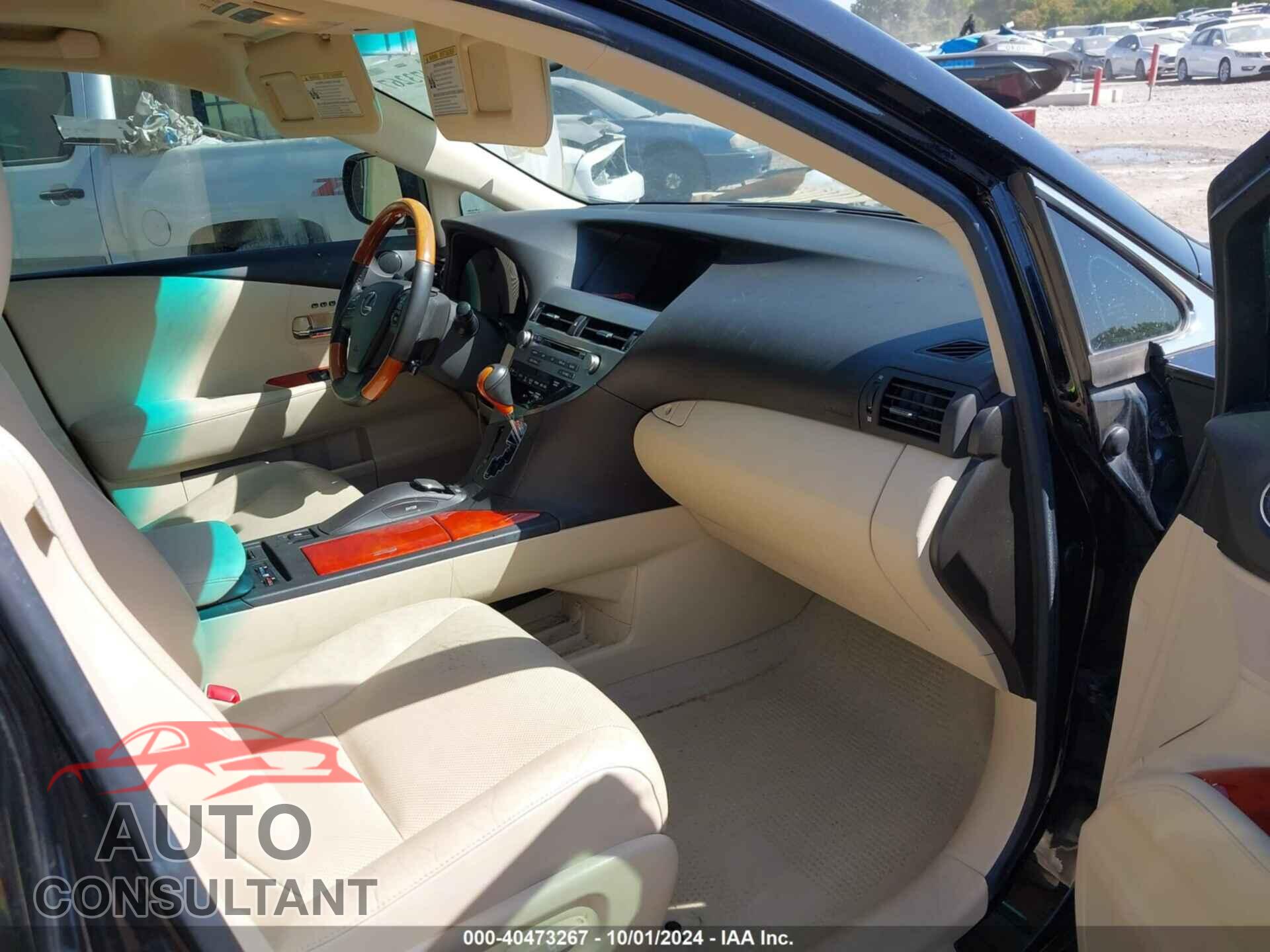 LEXUS RX 350 2011 - 2T2ZK1BA2BC047533