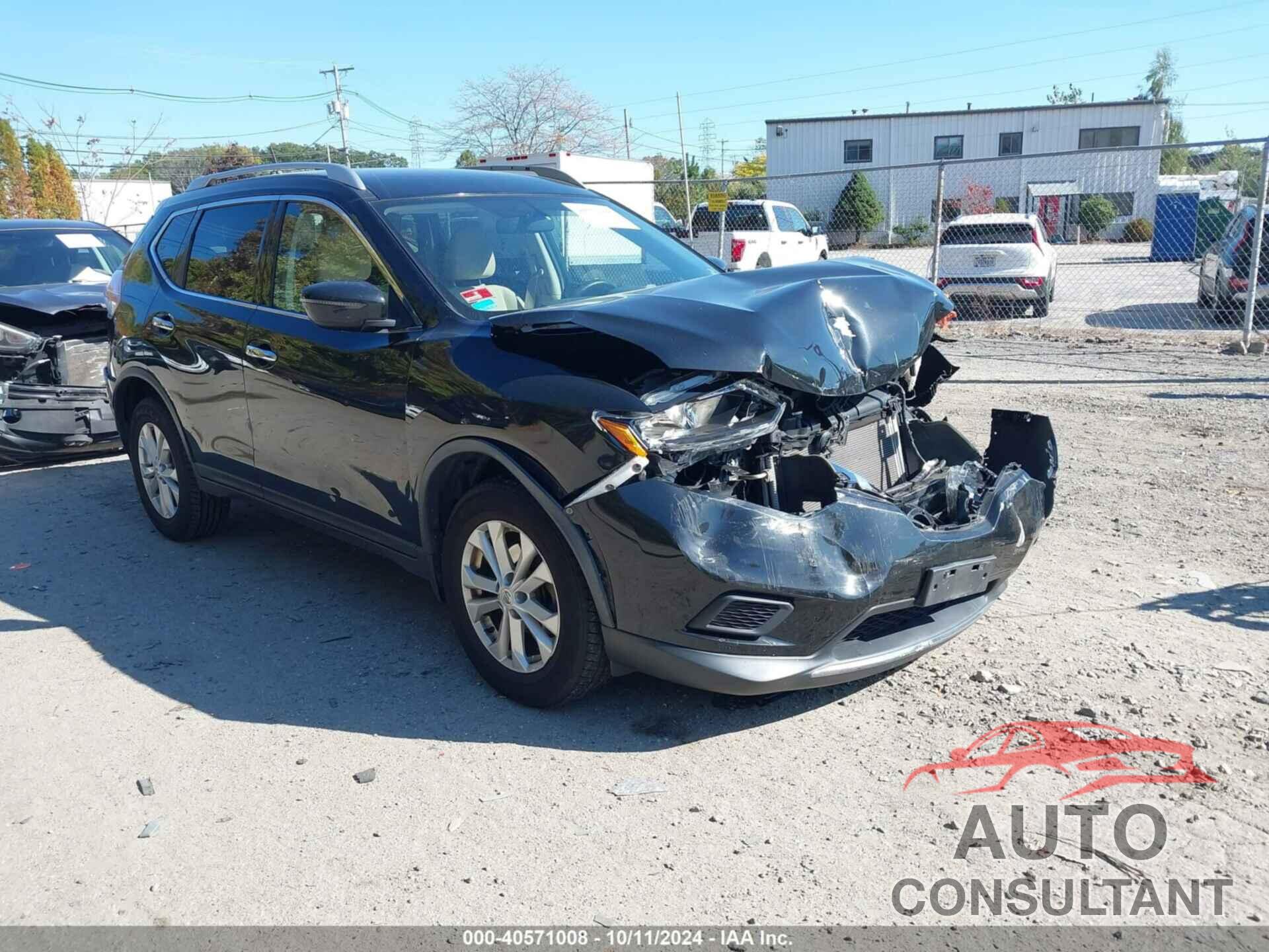 NISSAN ROGUE 2016 - KNMAT2MV8GP665999