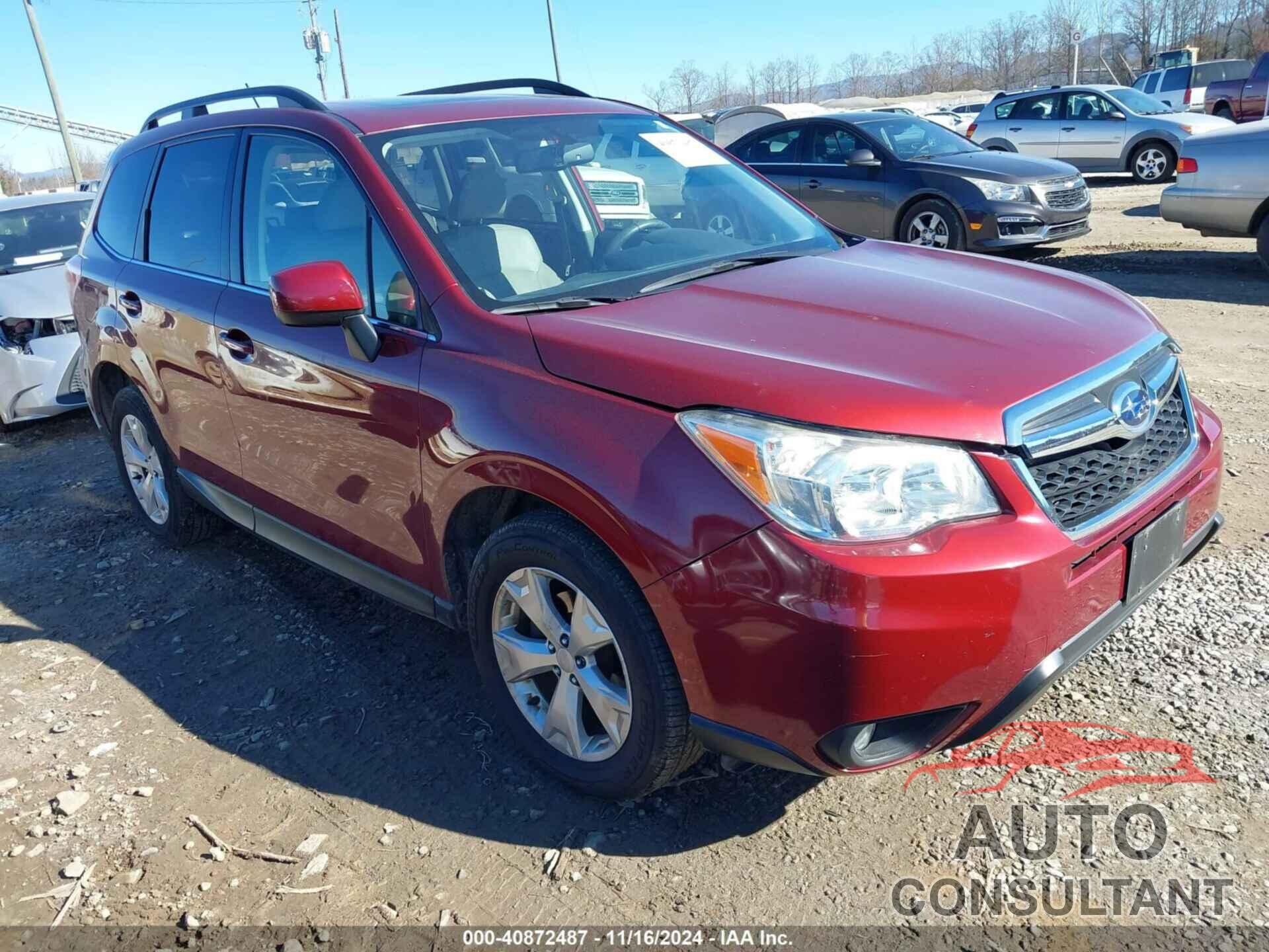 SUBARU FORESTER 2014 - JF2SJAHC8EH430637