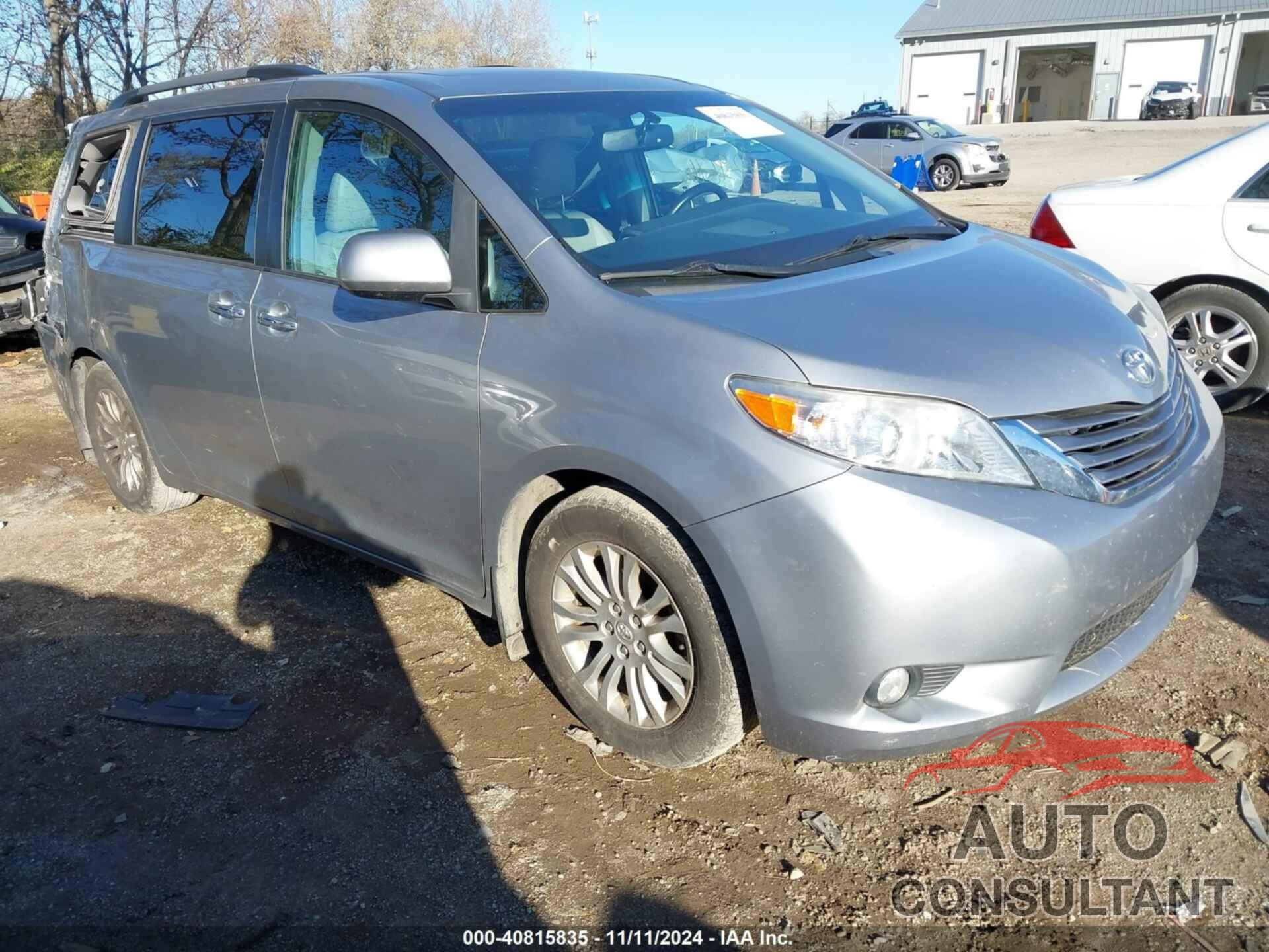 TOYOTA SIENNA 2017 - 5TDYZ3DC4HS834876