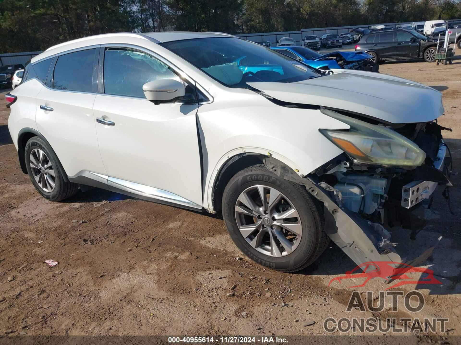 NISSAN MURANO 2015 - 5N1AZ2MG4FN248045