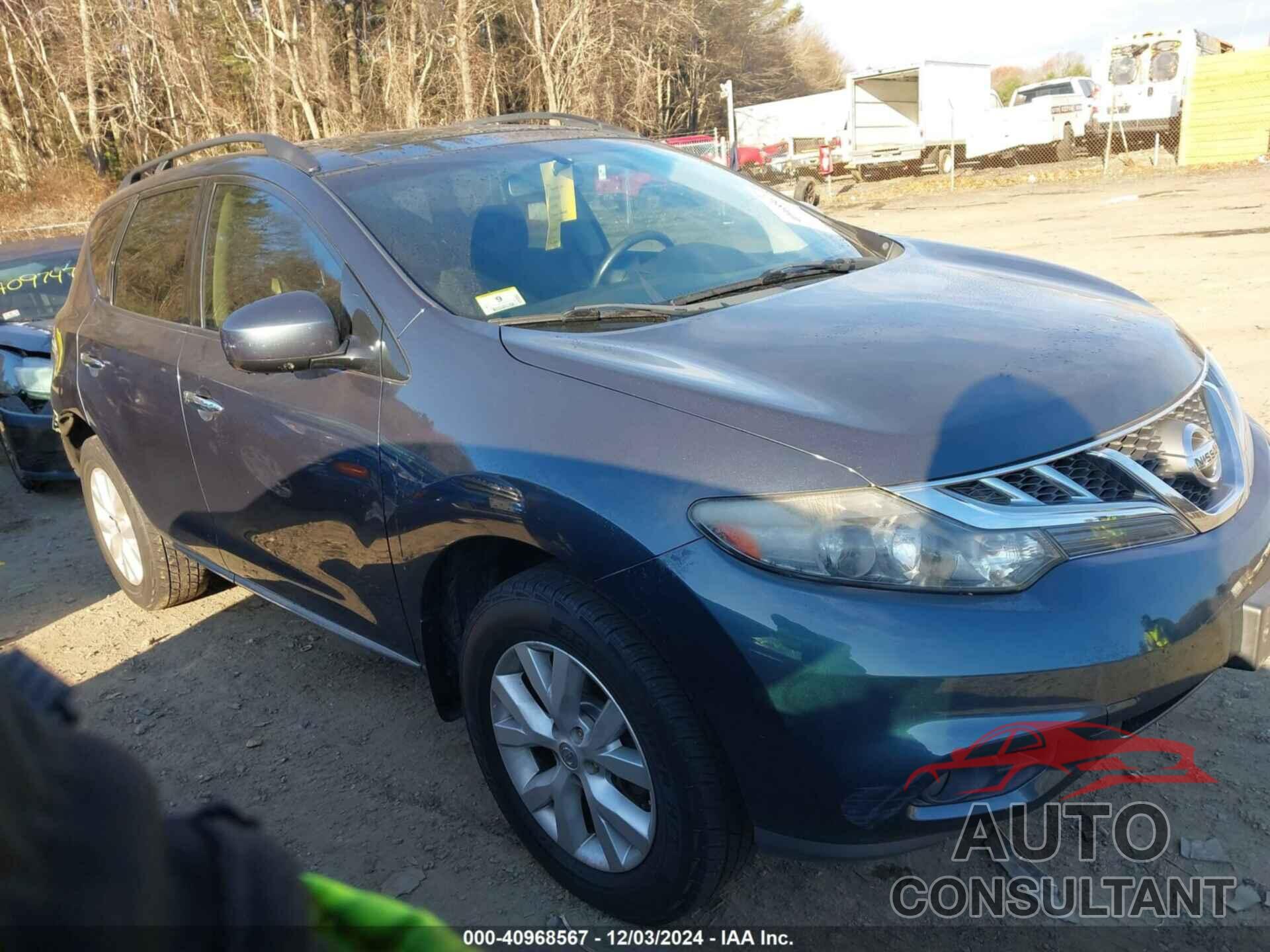 NISSAN MURANO 2011 - JN8AZ1MW5BW182183
