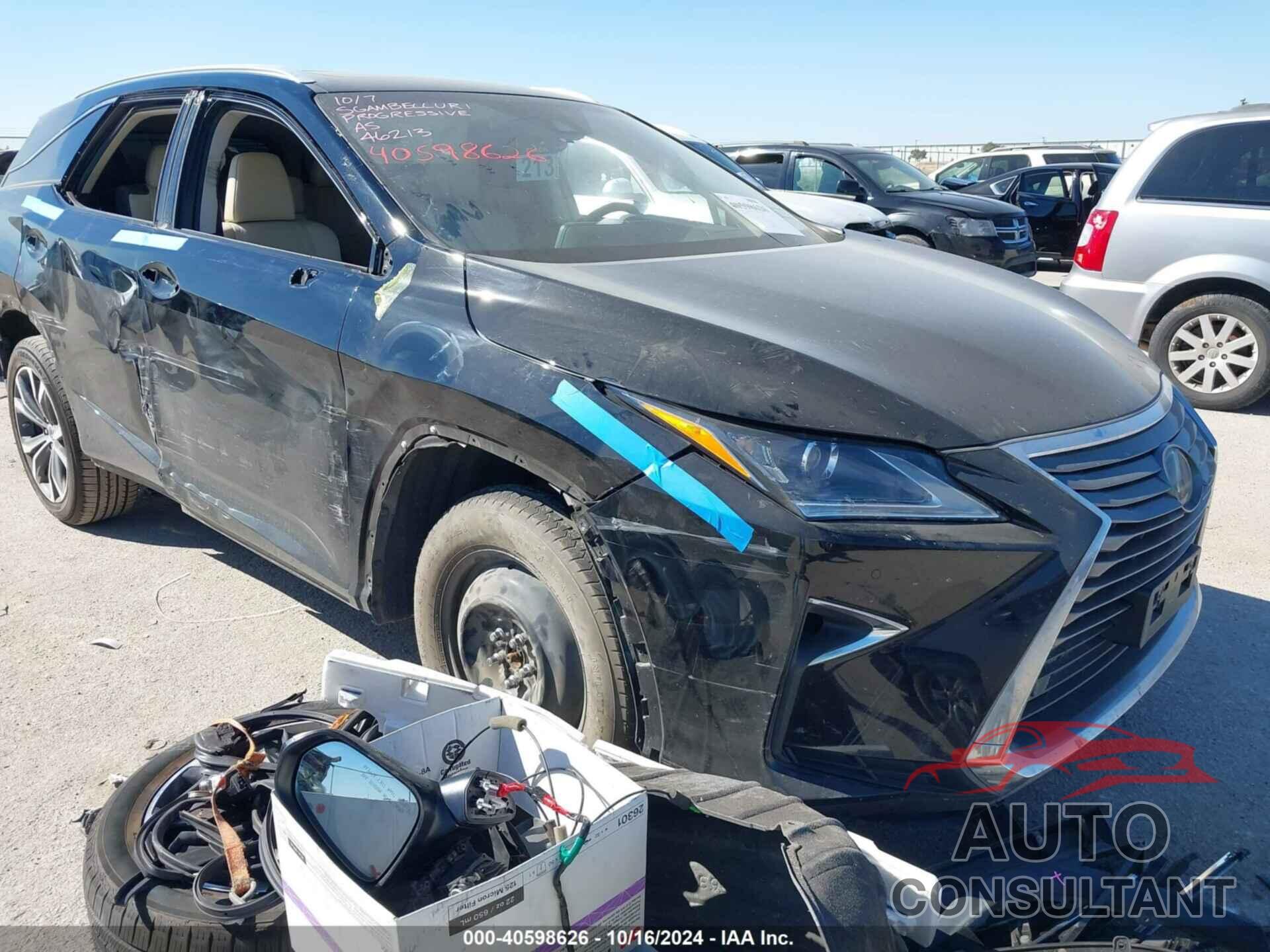 LEXUS RX 350L 2018 - JTJGZKCA5J2007212