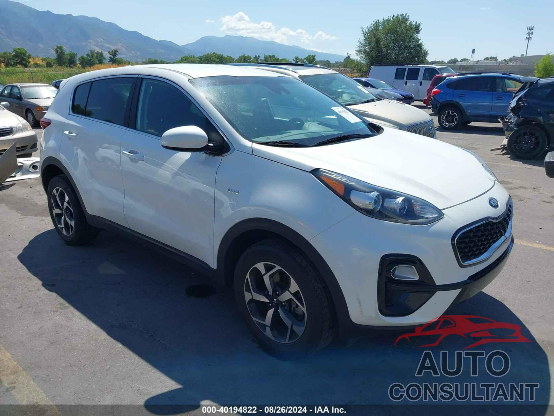 KIA SPORTAGE 2022 - KNDPMCAC7N7013839