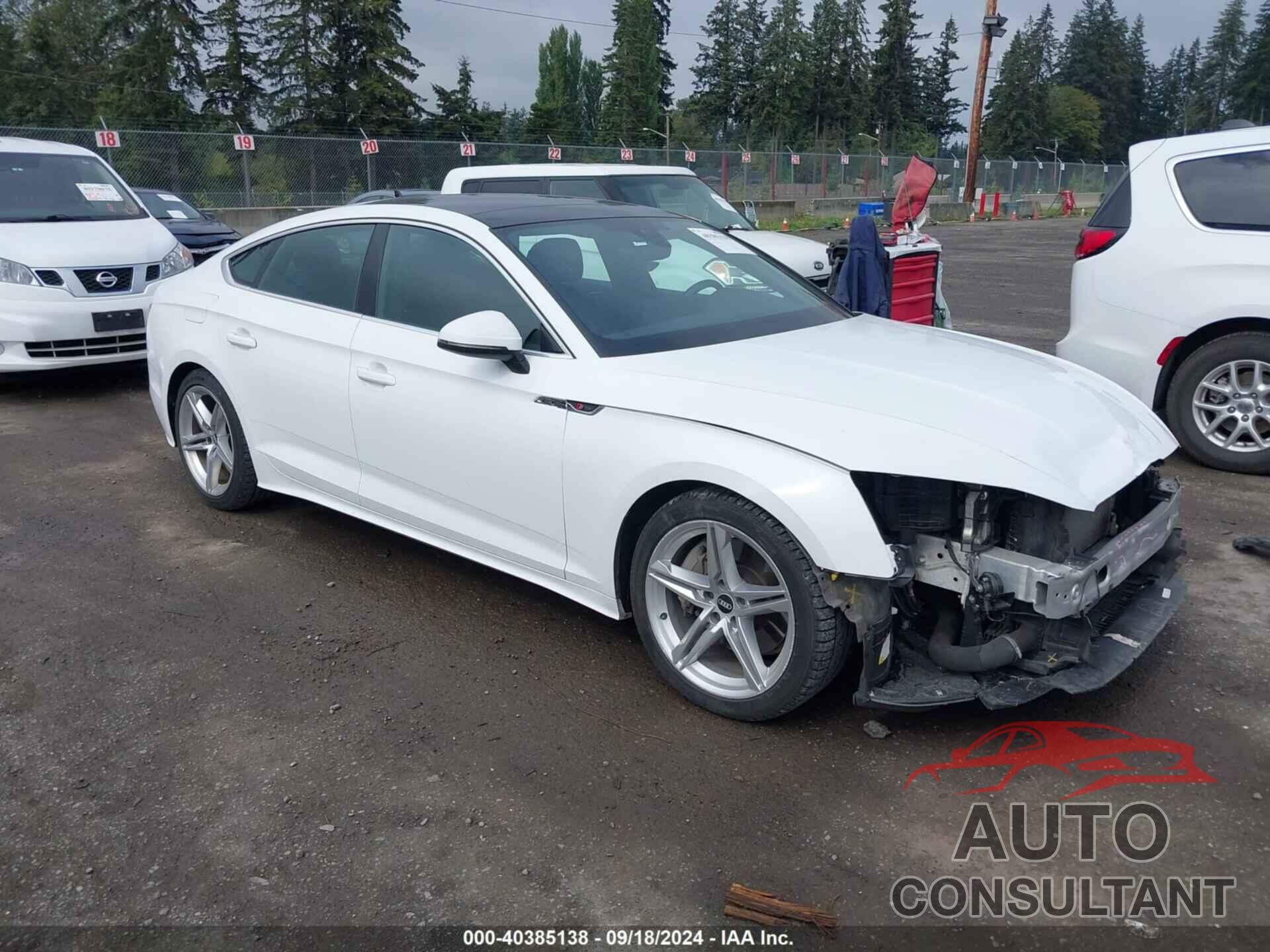 AUDI A5 SPORTBACK 2022 - WAUDACF57NA009229