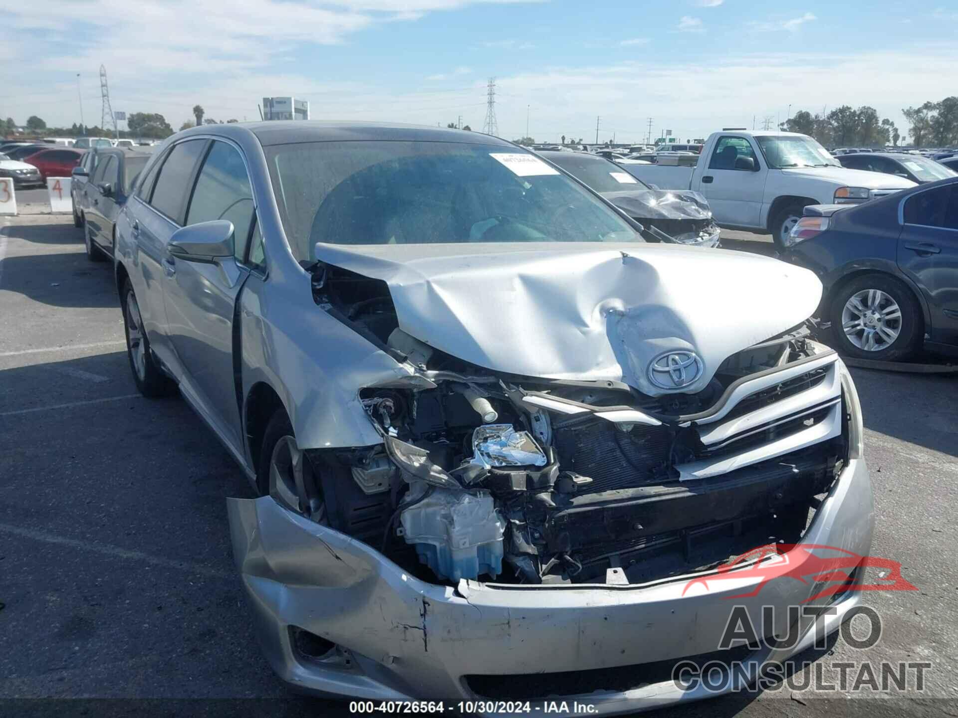 TOYOTA VENZA 2015 - 4T3ZK3BB5FU074066
