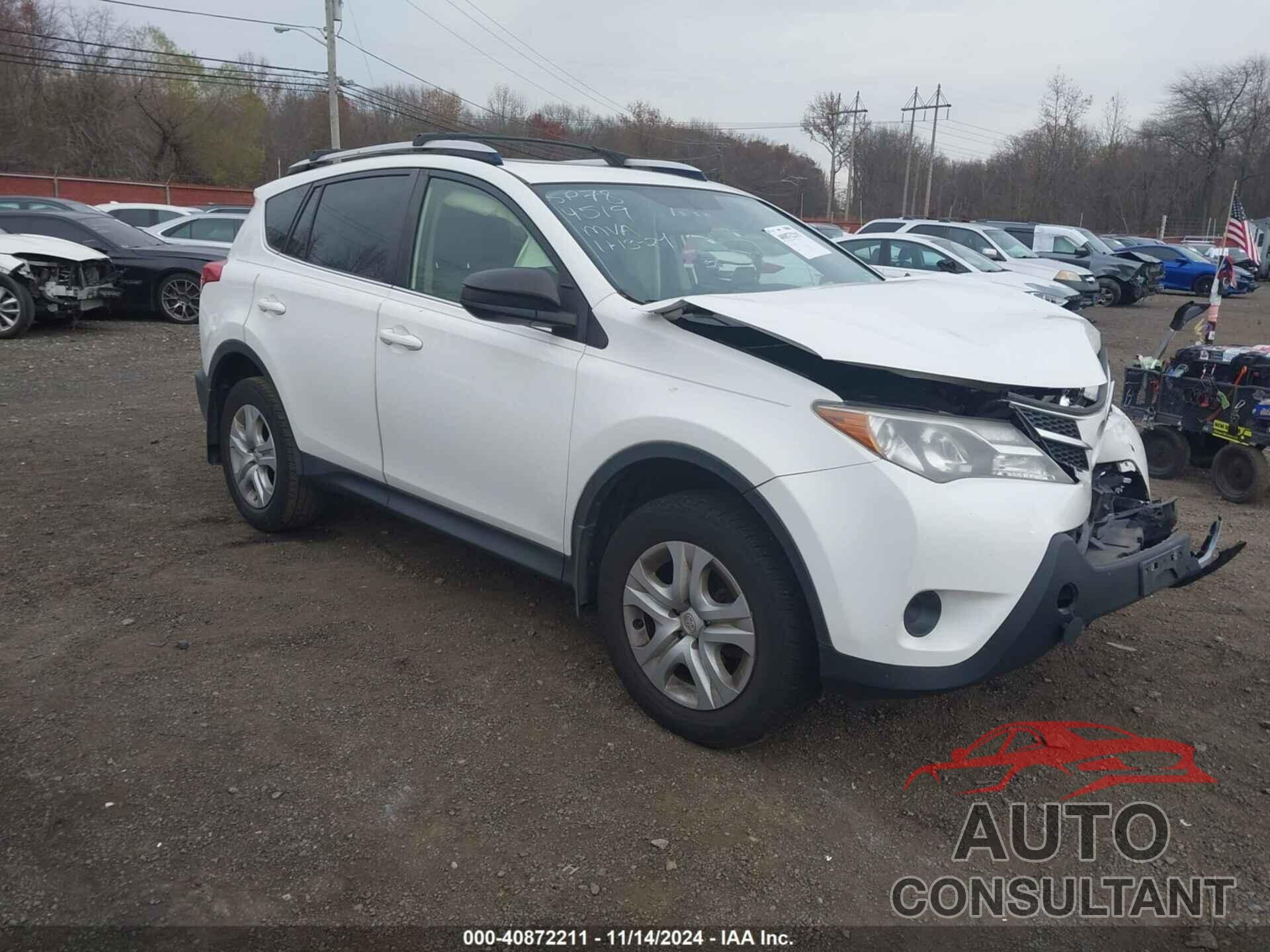 TOYOTA RAV4 2014 - JTMBFREV3ED078594