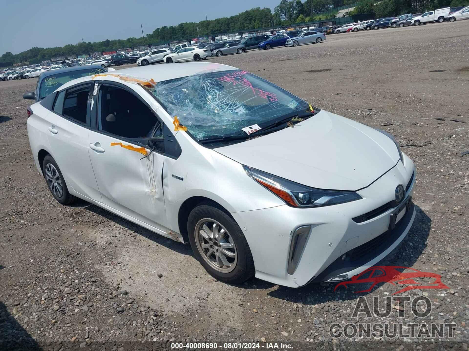 TOYOTA PRIUS 2021 - JTDL9MFU4M3023953