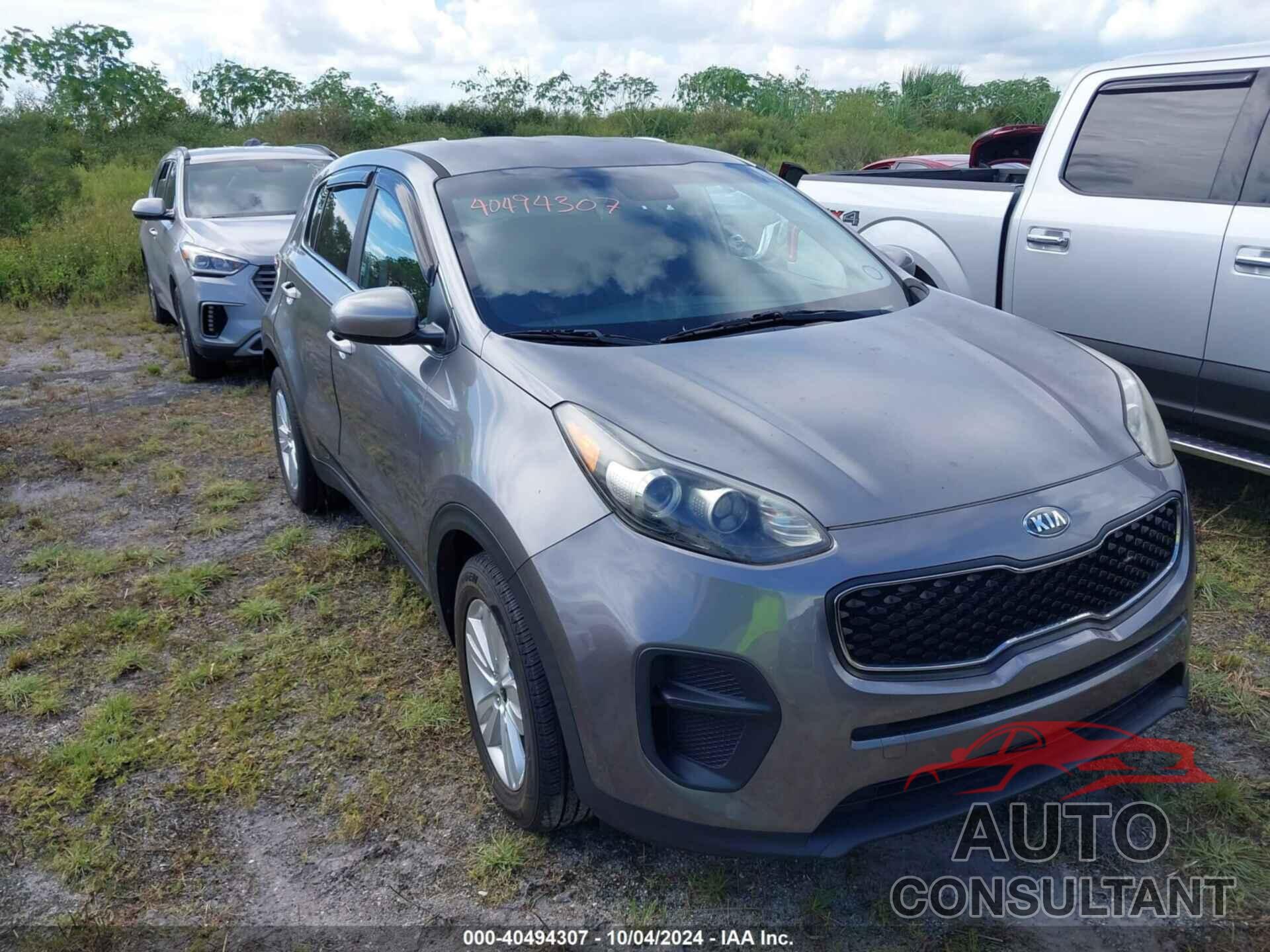 KIA SPORTAGE 2019 - KNDPM3AC8K7548920