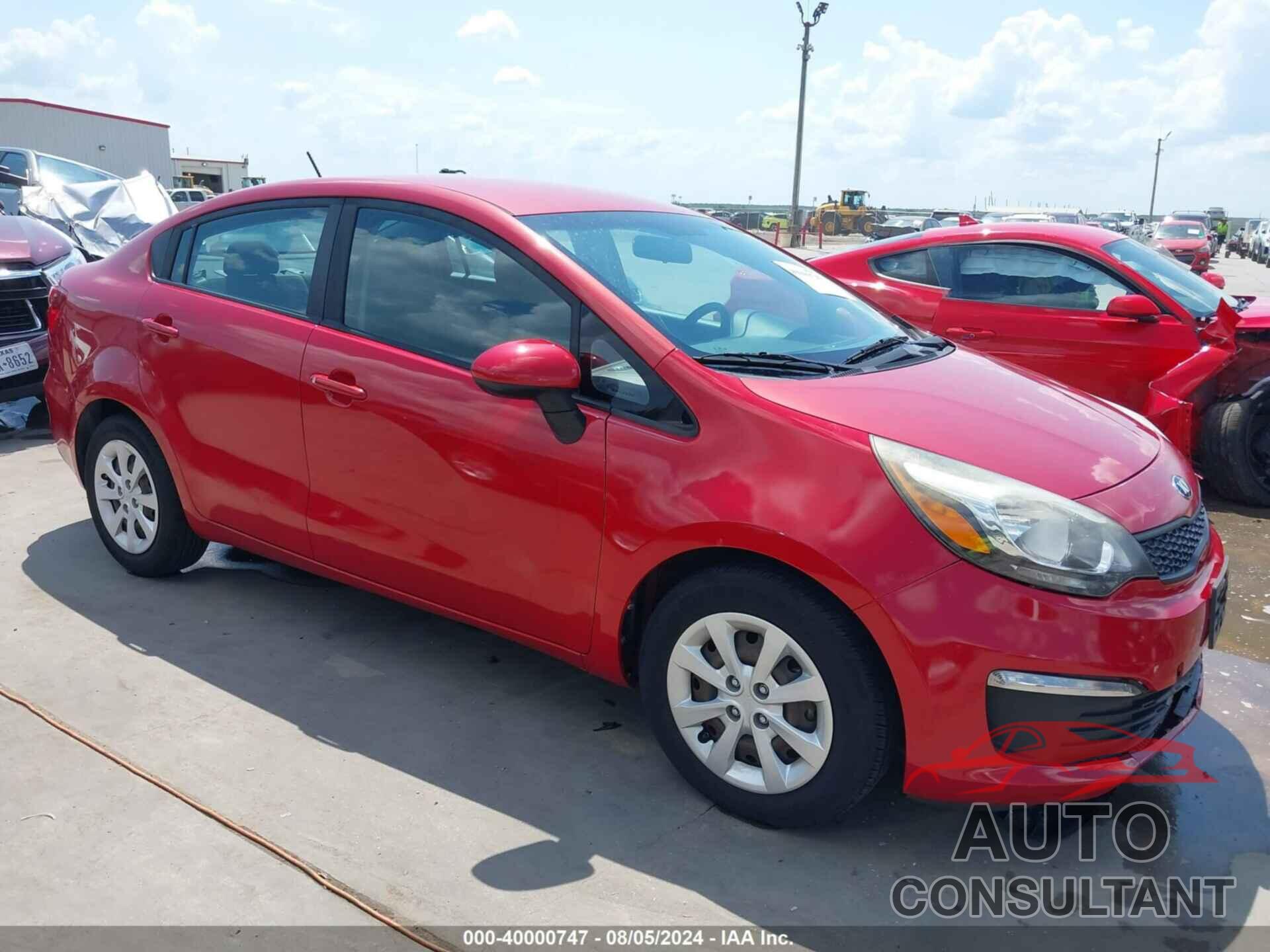 KIA RIO 2017 - KNADM4A35H6061260