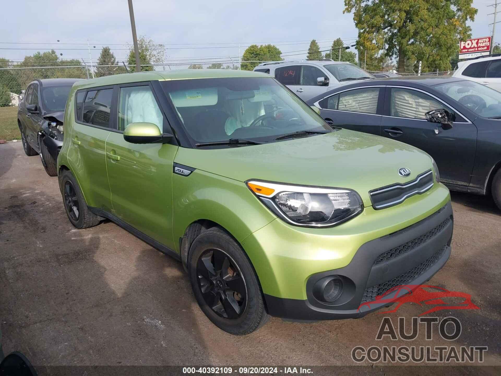 KIA SOUL 2018 - KNDJN2A23J7892464