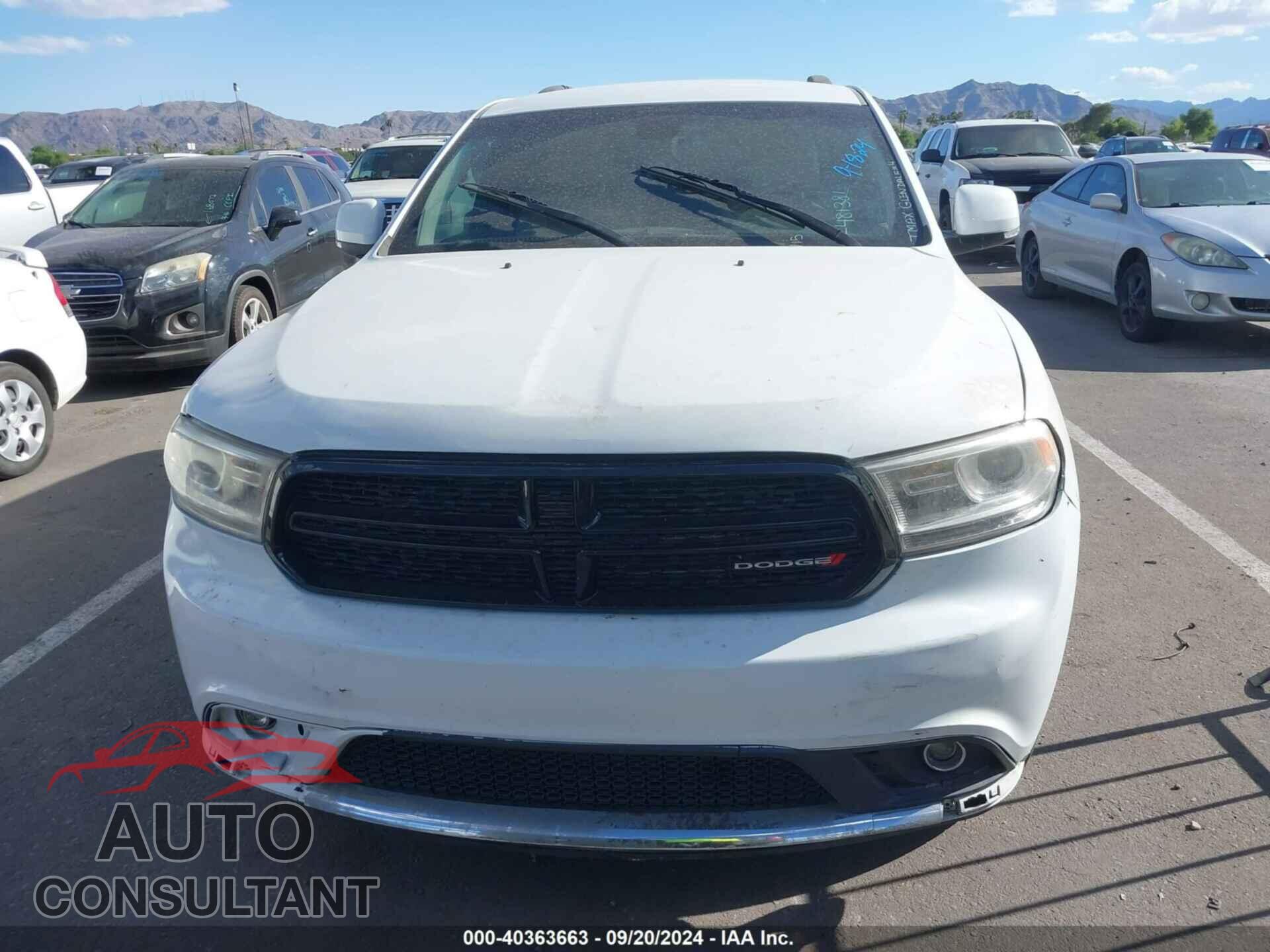 DODGE DURANGO 2014 - 1C4RDHDG8EC481381