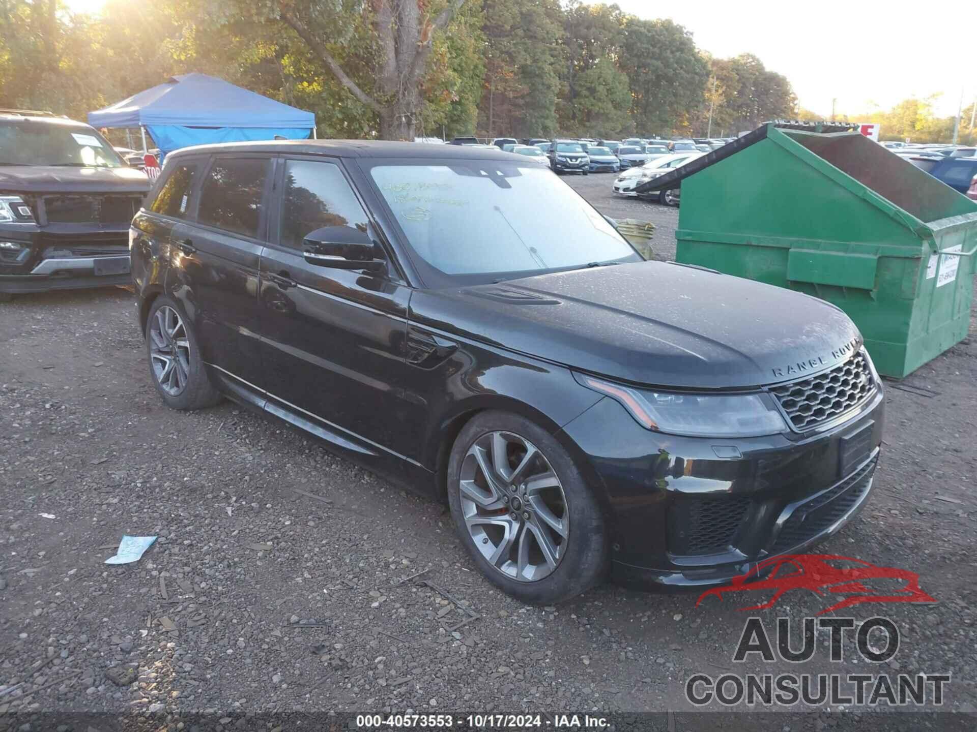 LAND ROVER RANGE ROVER SPORT 2018 - SALWV2SV7JA191095