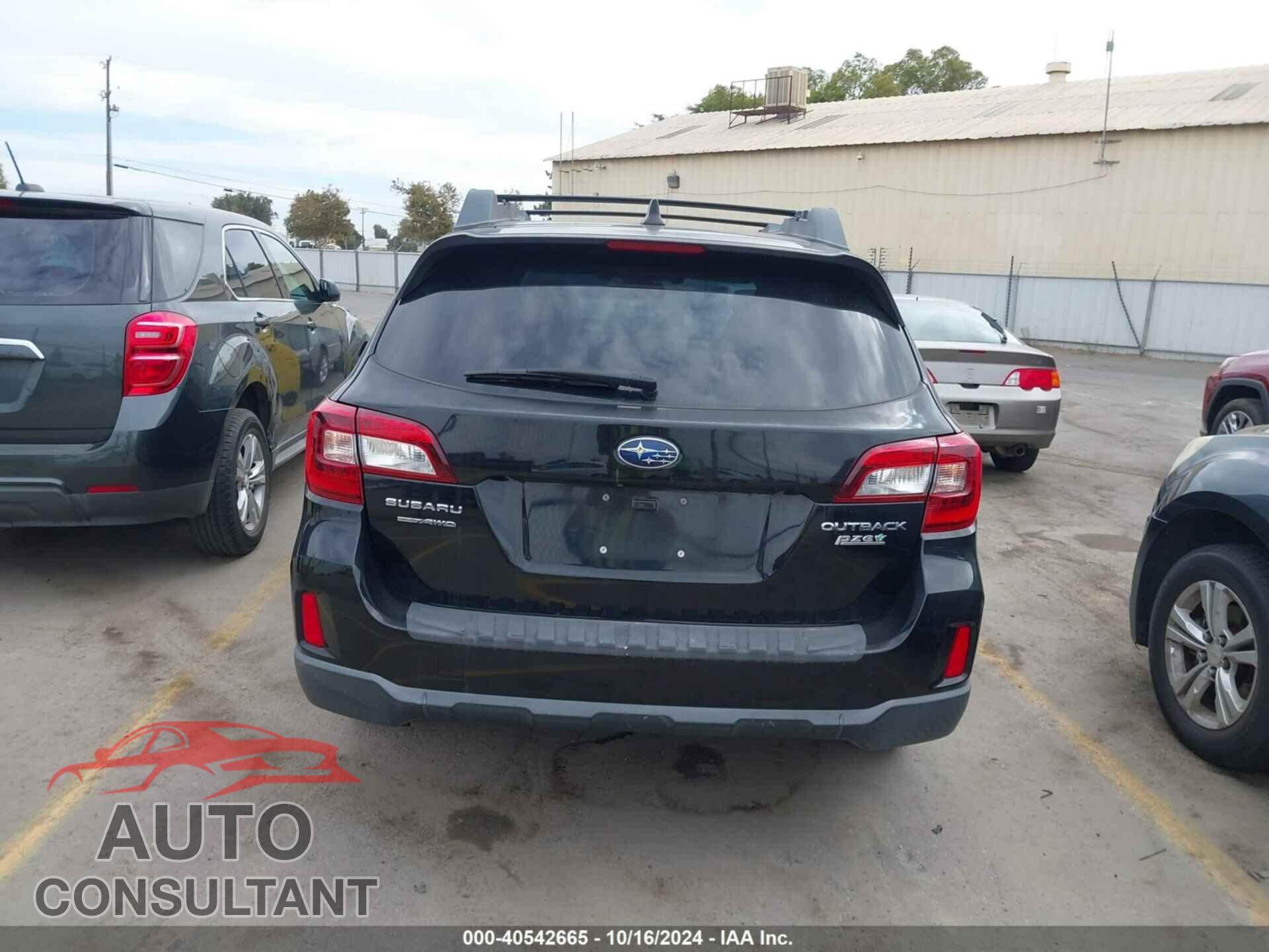 SUBARU OUTBACK 2016 - 4S4BSANCXG3355855