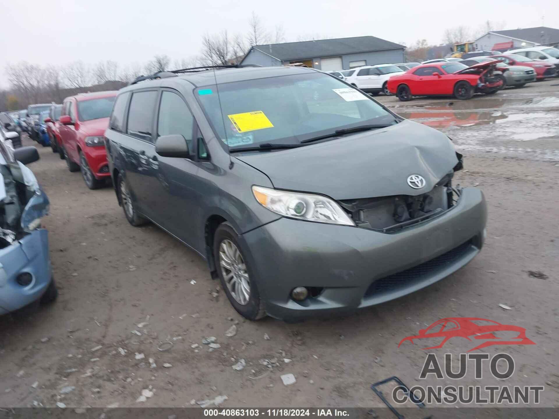 TOYOTA SIENNA 2012 - 5TDYK3DC9CS271921