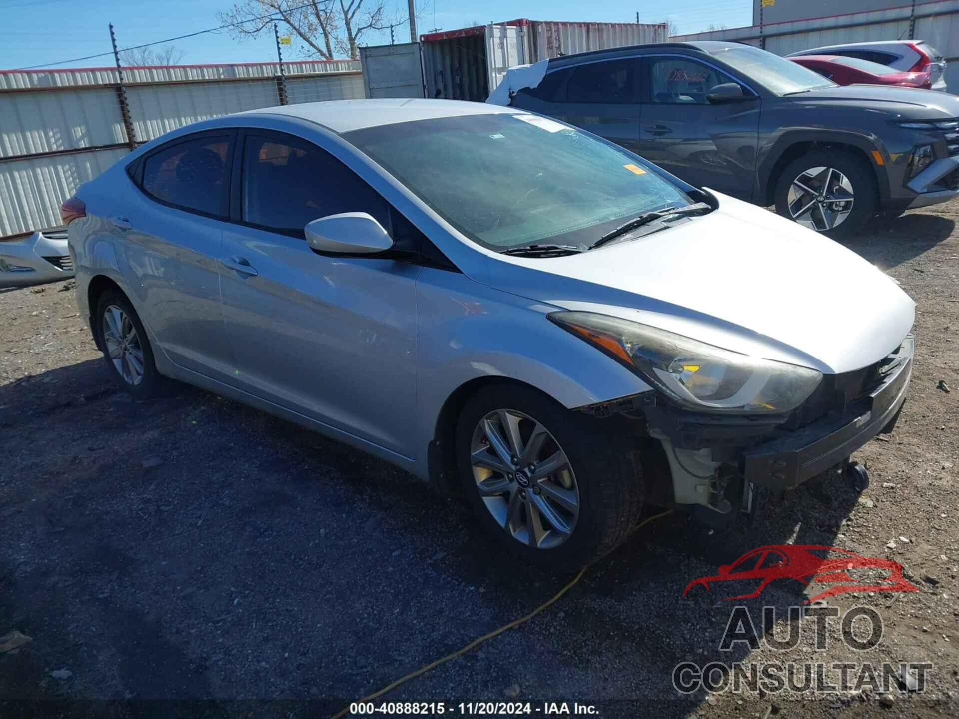 HYUNDAI ELANTRA 2014 - 5NPDH4AE8EH526348