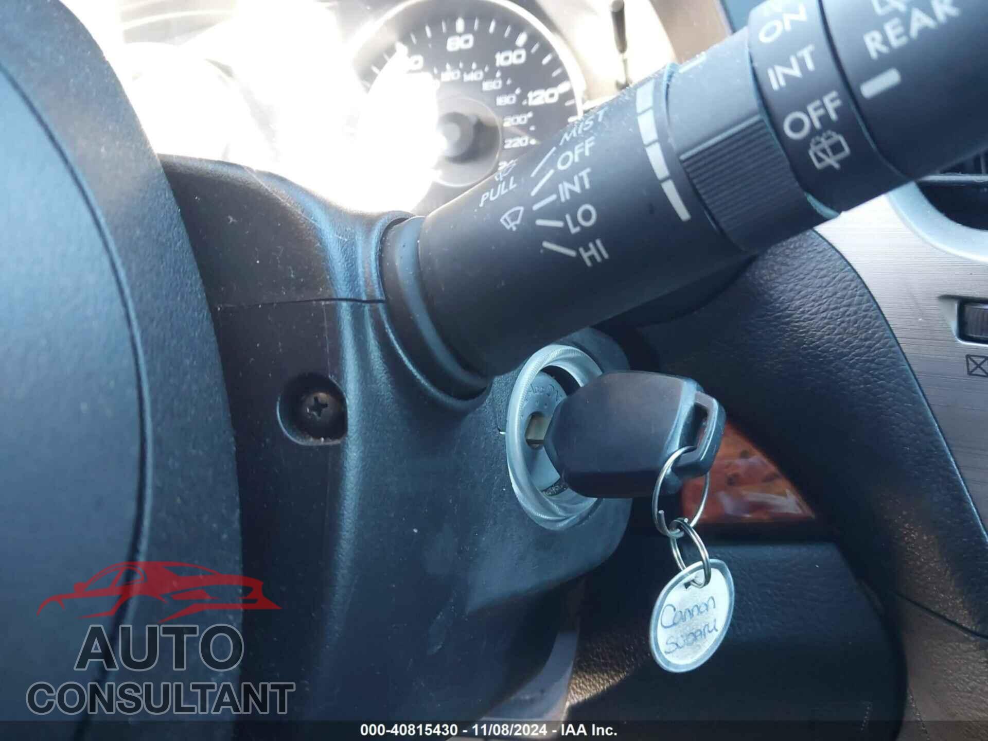 SUBARU OUTBACK 2011 - 4S4BRBKC7B3362972