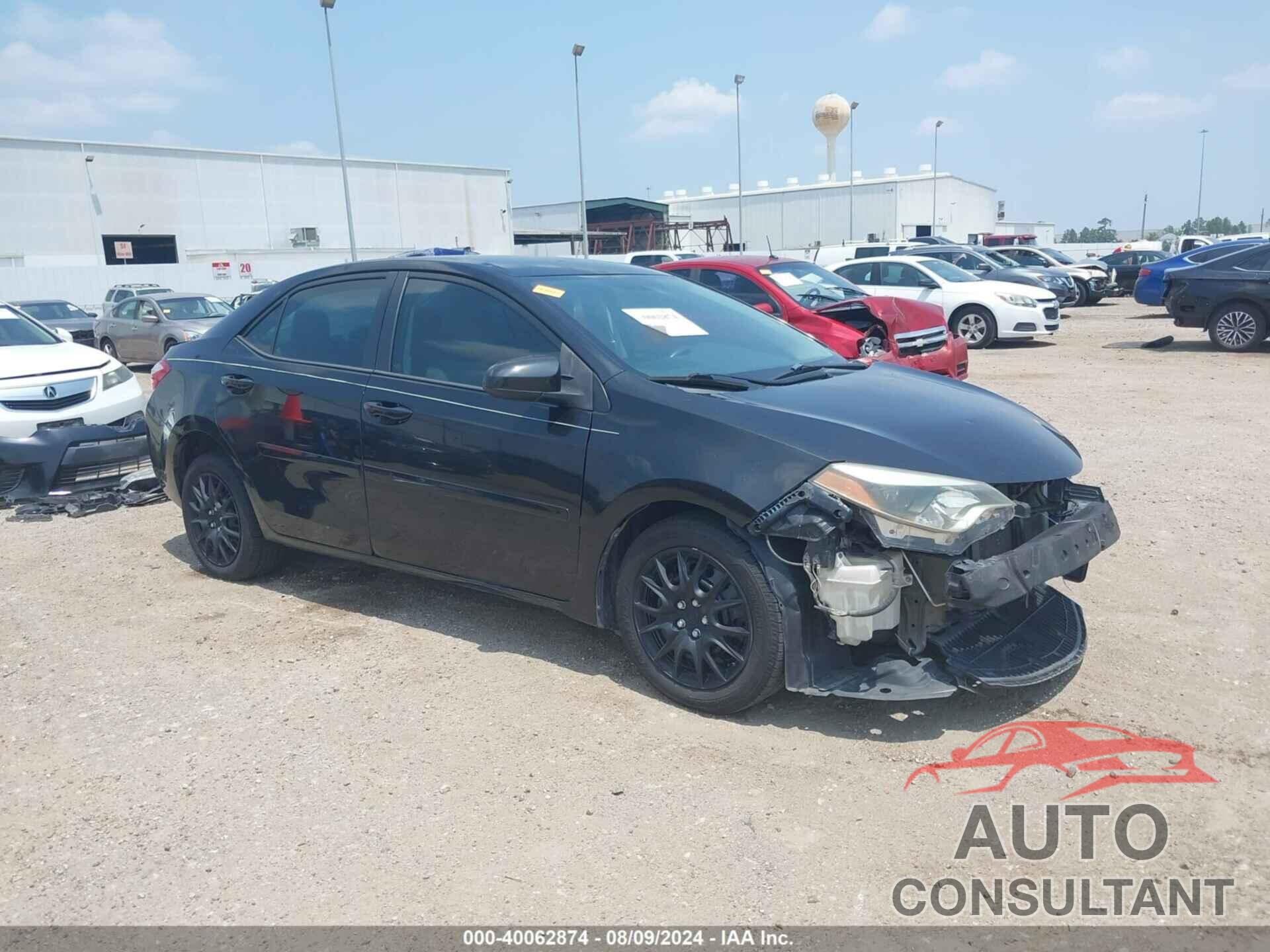 TOYOTA COROLLA 2016 - 5YFBURHE3GP455393