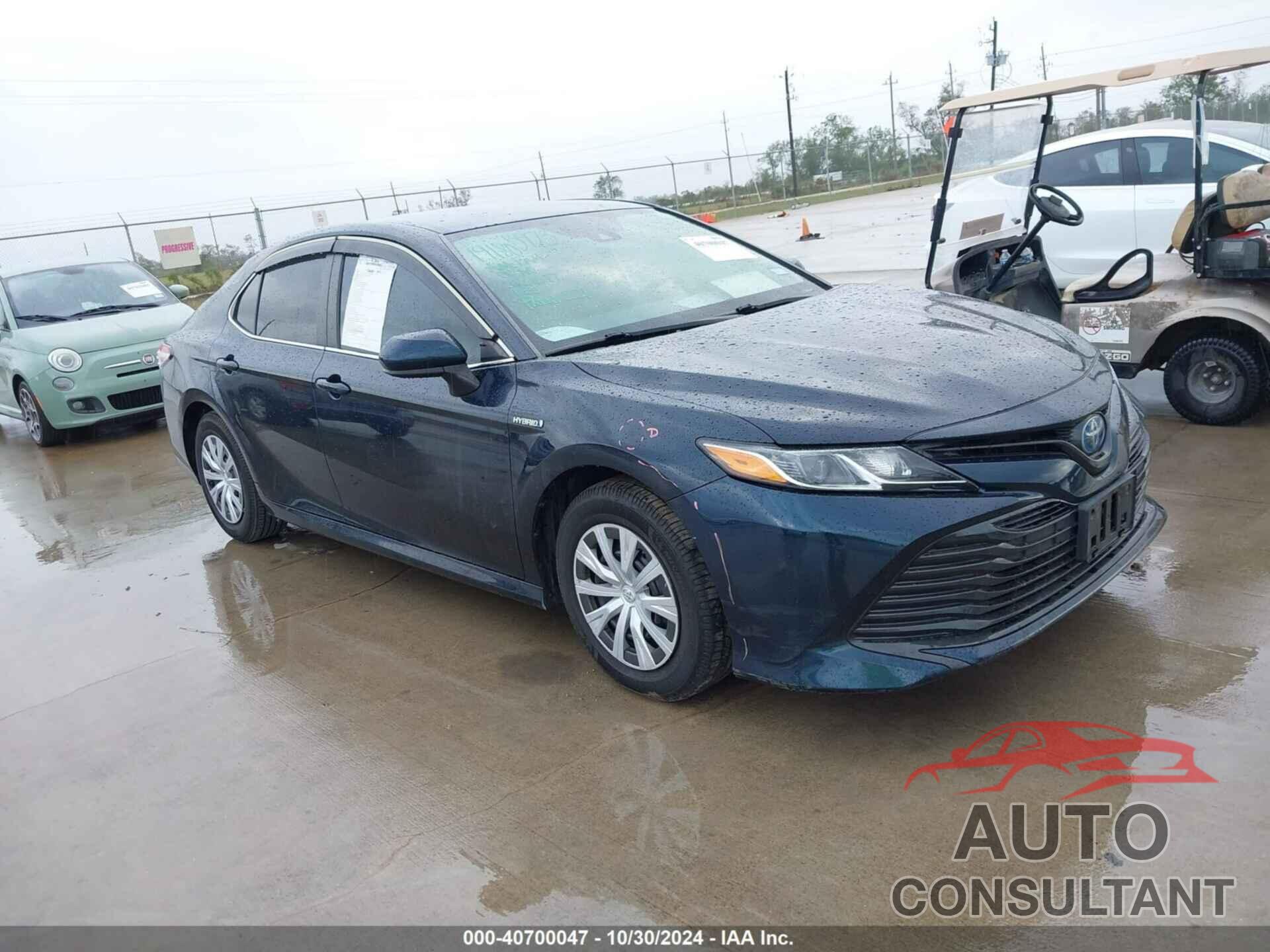 TOYOTA CAMRY HYBRID 2019 - 4T1B31HK9KU517817